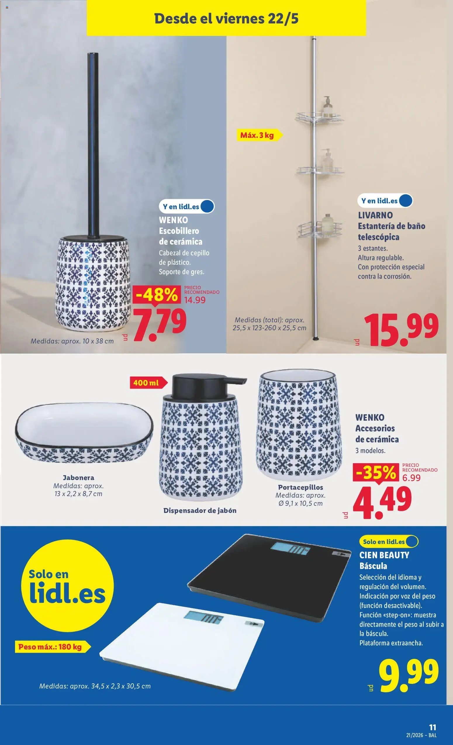 Lidl folleto de bazar
