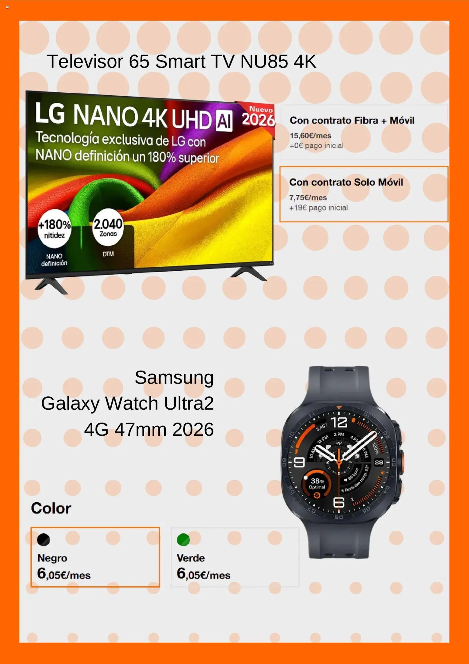 Orange ofertas