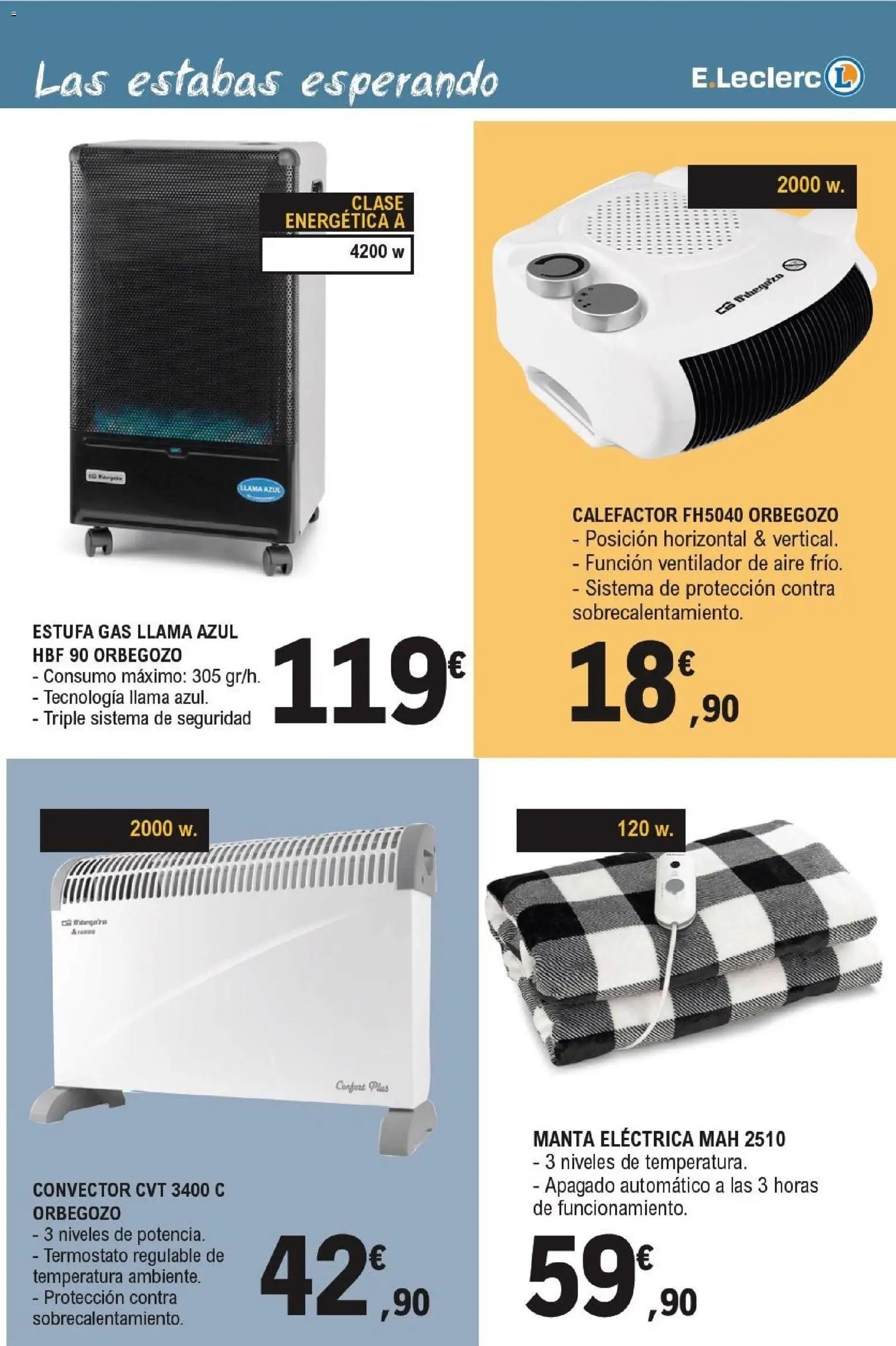E.Leclerc folleto Electro