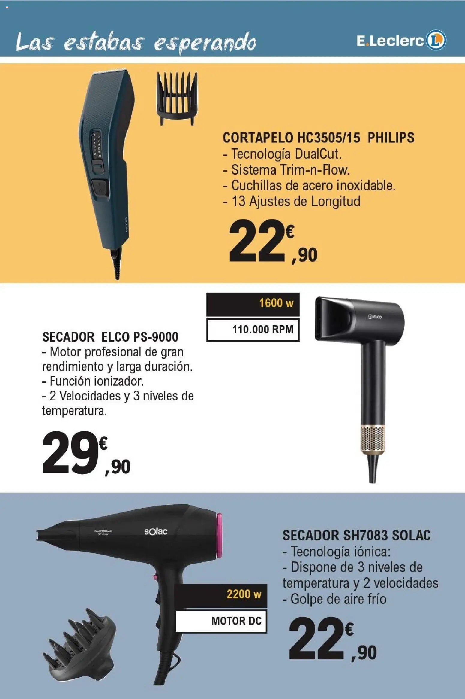 E.Leclerc folleto Electro