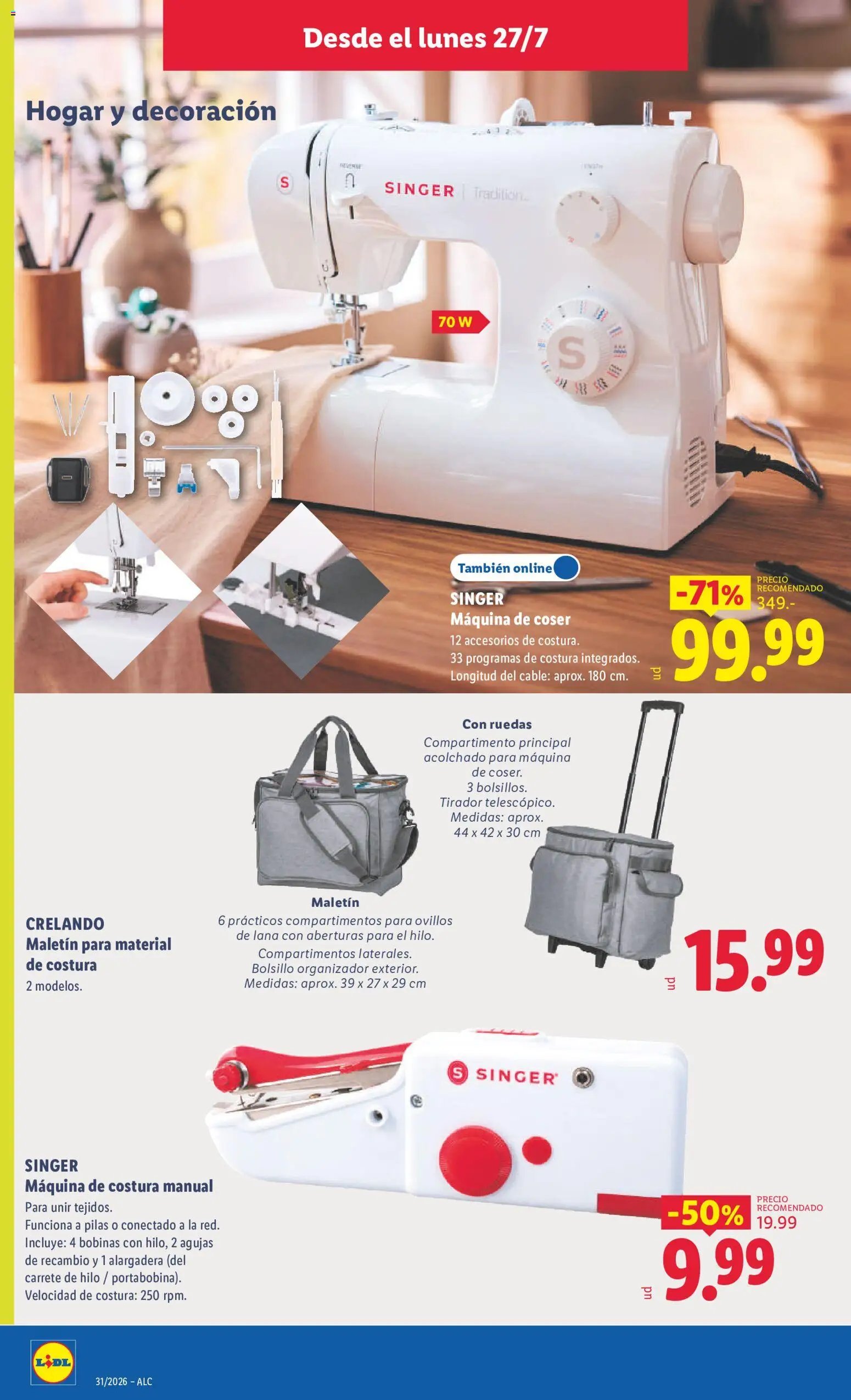 Lidl folleto de bazar