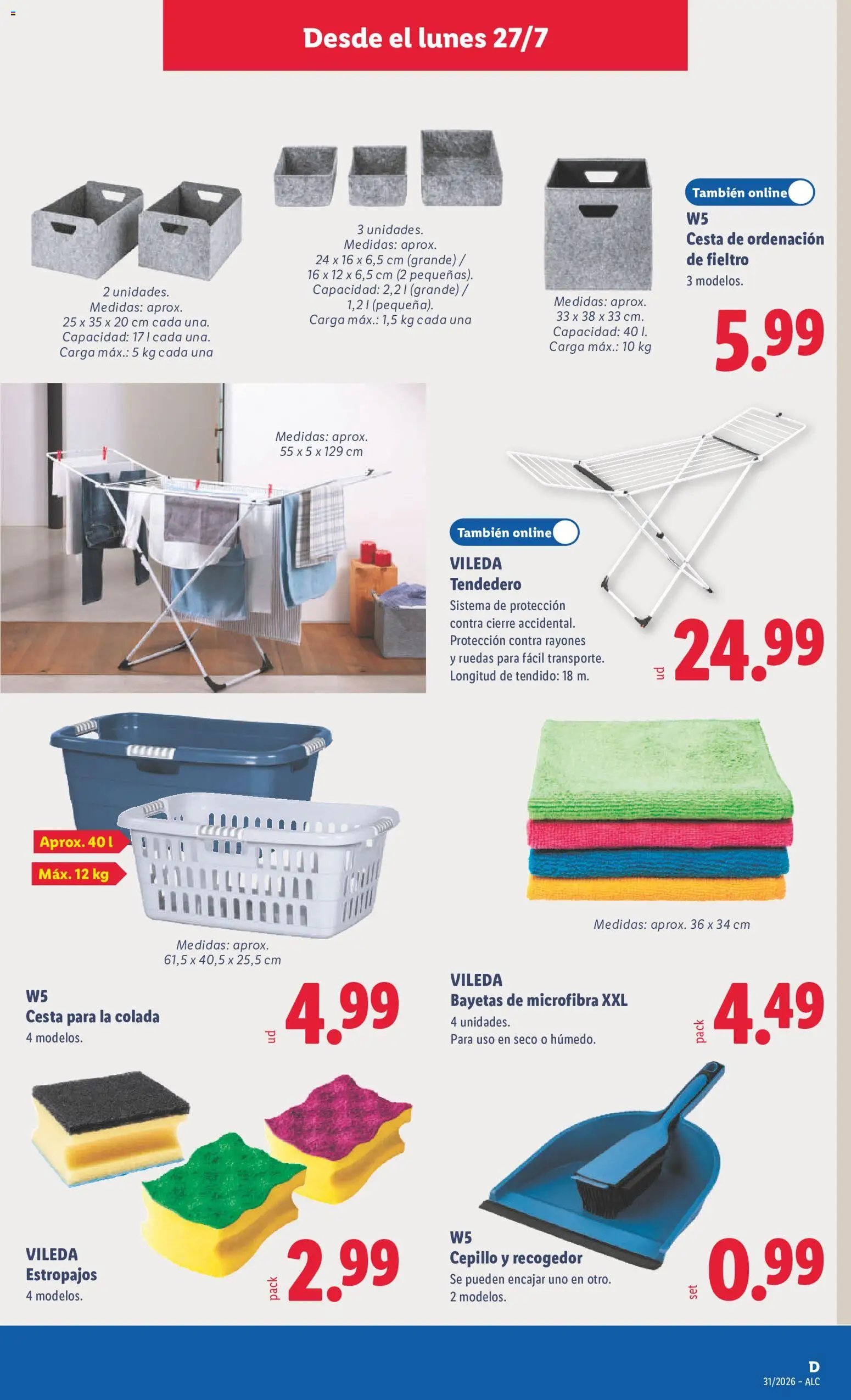 Lidl folleto de bazar