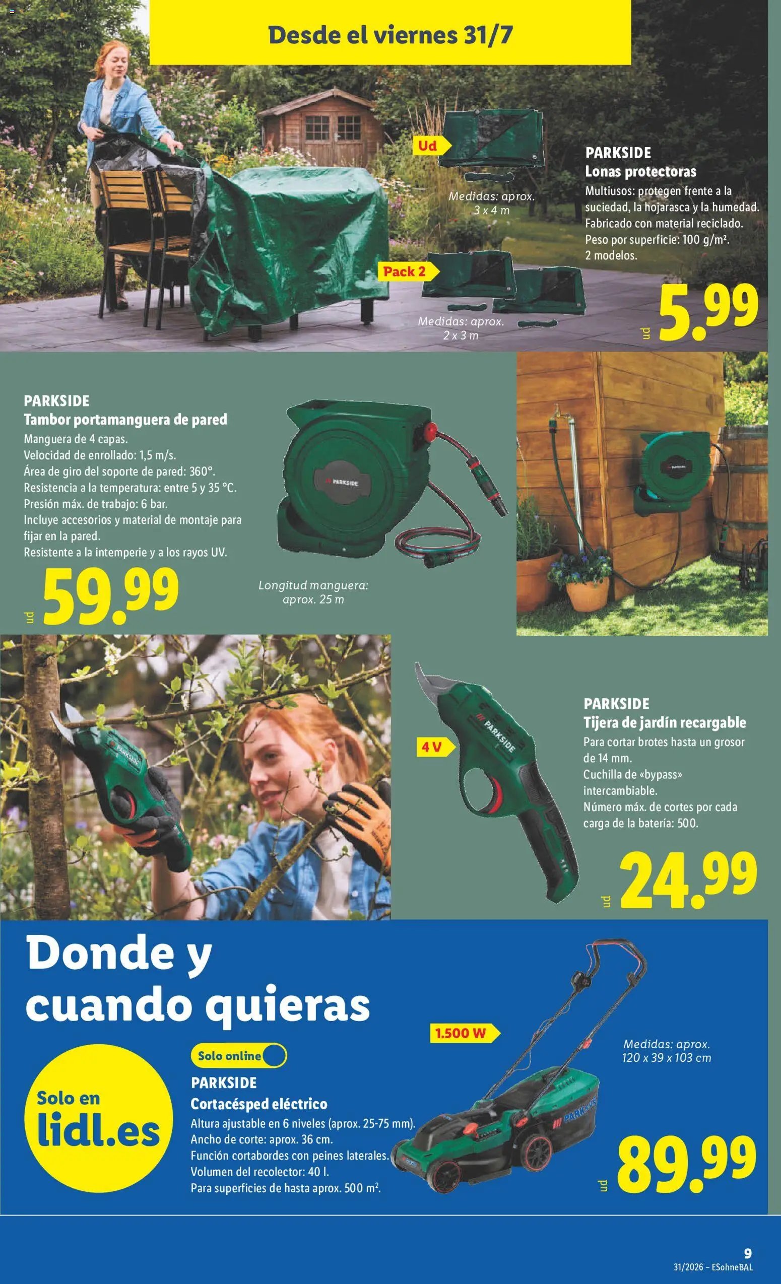 Lidl folleto de bazar