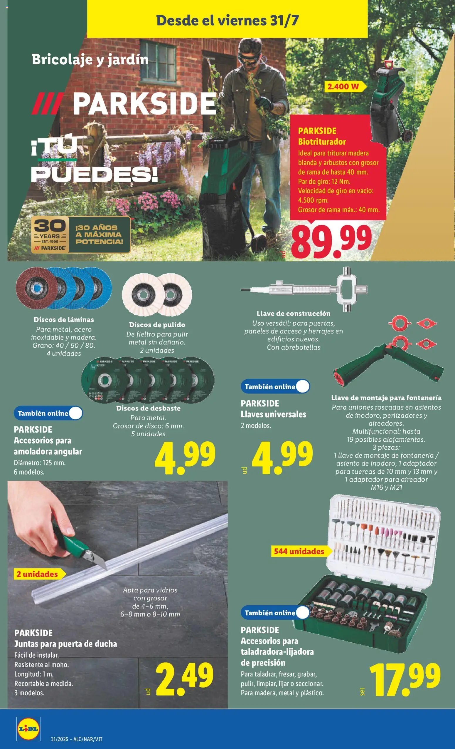 Lidl folleto de bazar