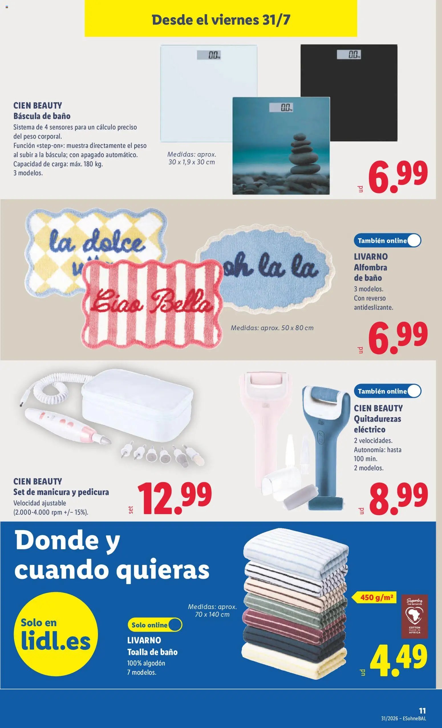 Lidl folleto de bazar