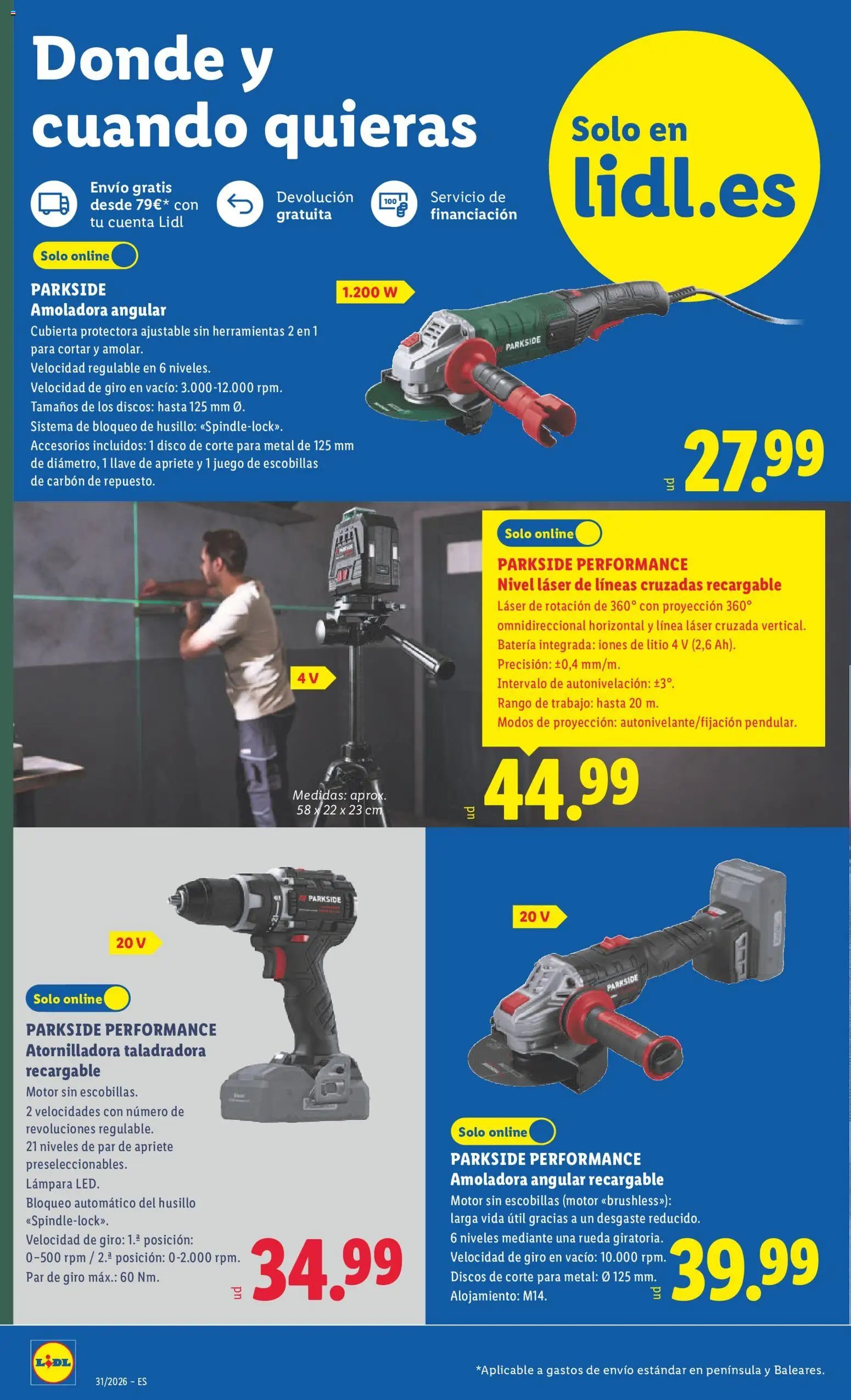 Lidl folleto de bazar