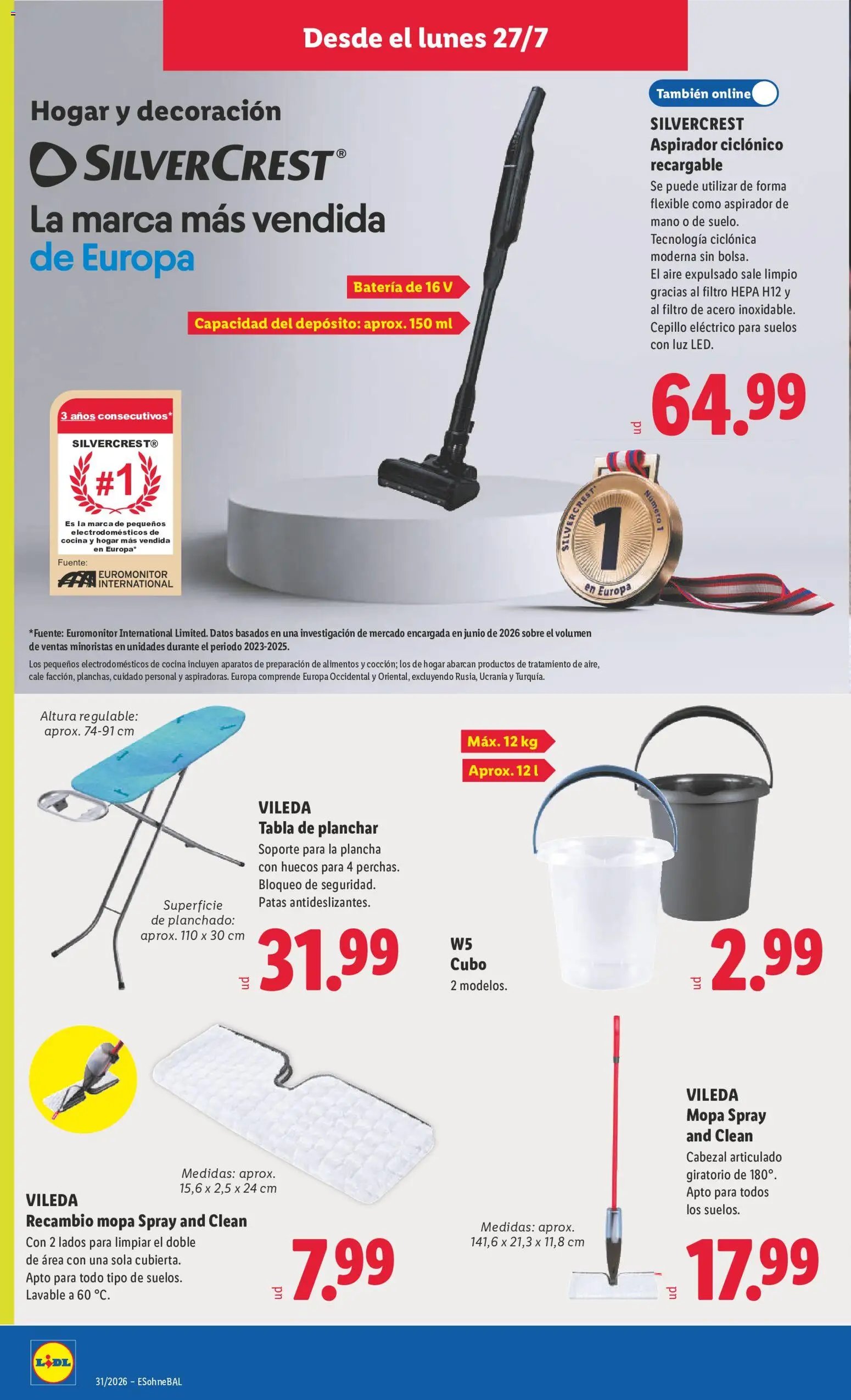 Lidl folleto de bazar