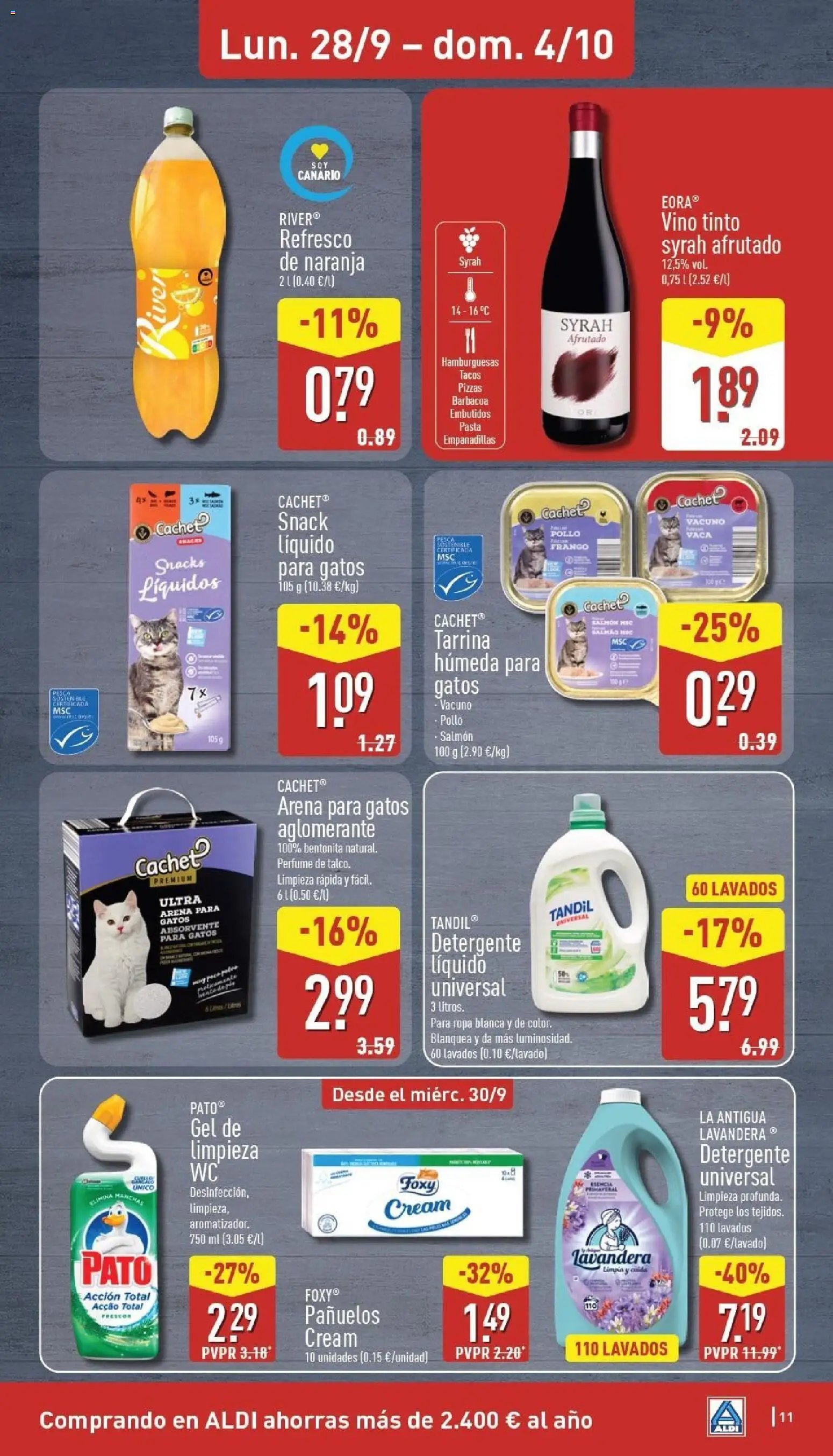 Aldi folleto Canarias