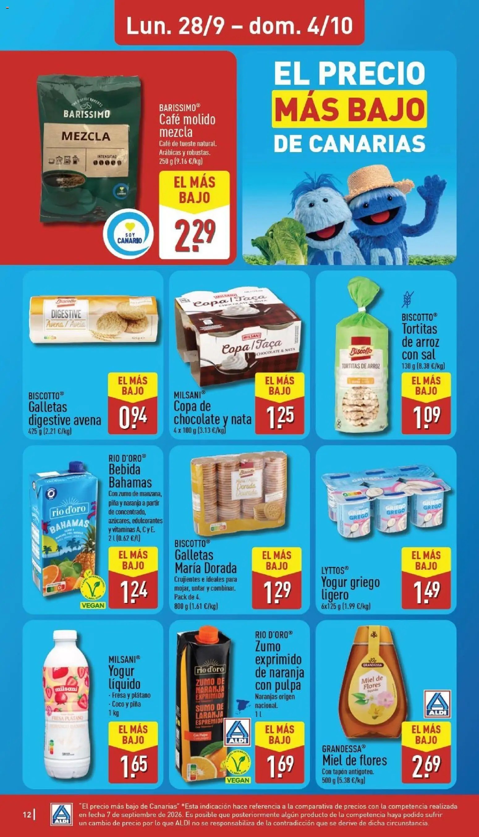 Aldi folleto Canarias