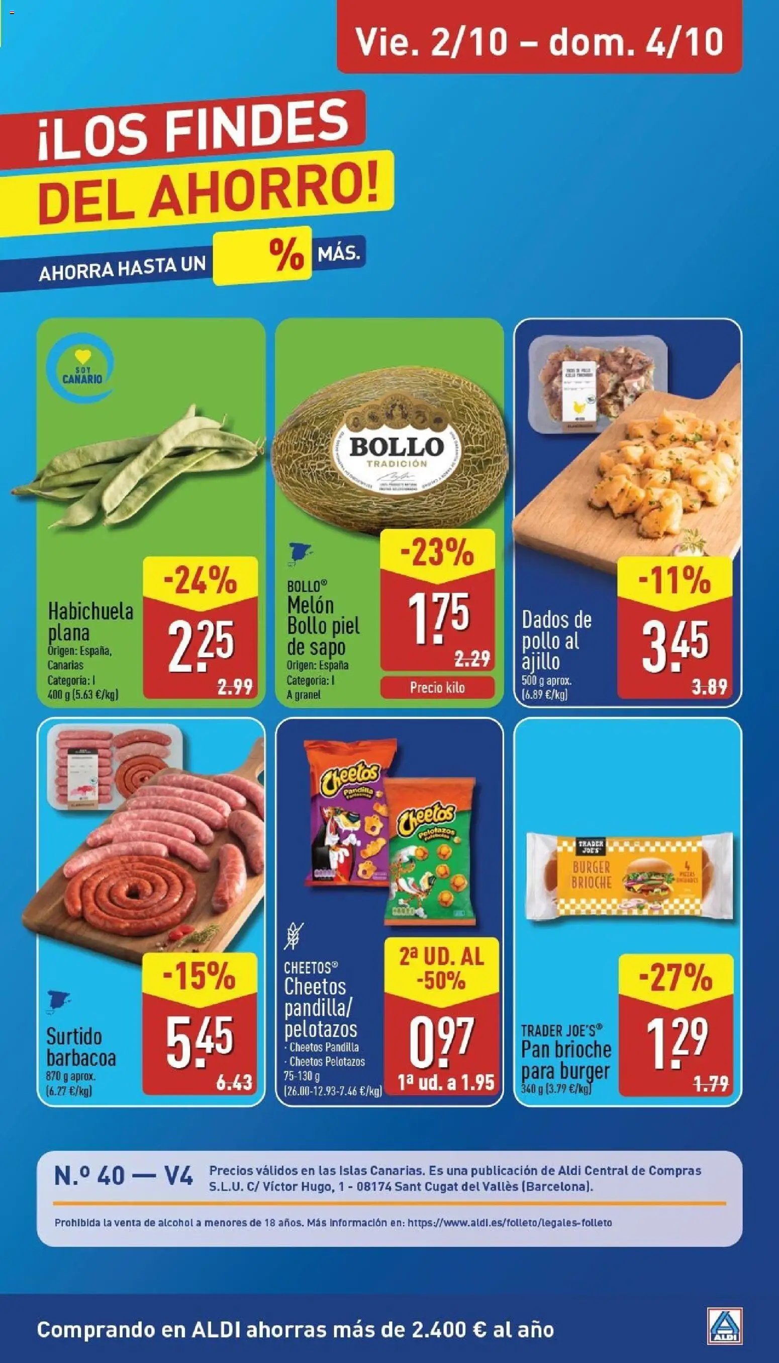 Aldi folleto Canarias