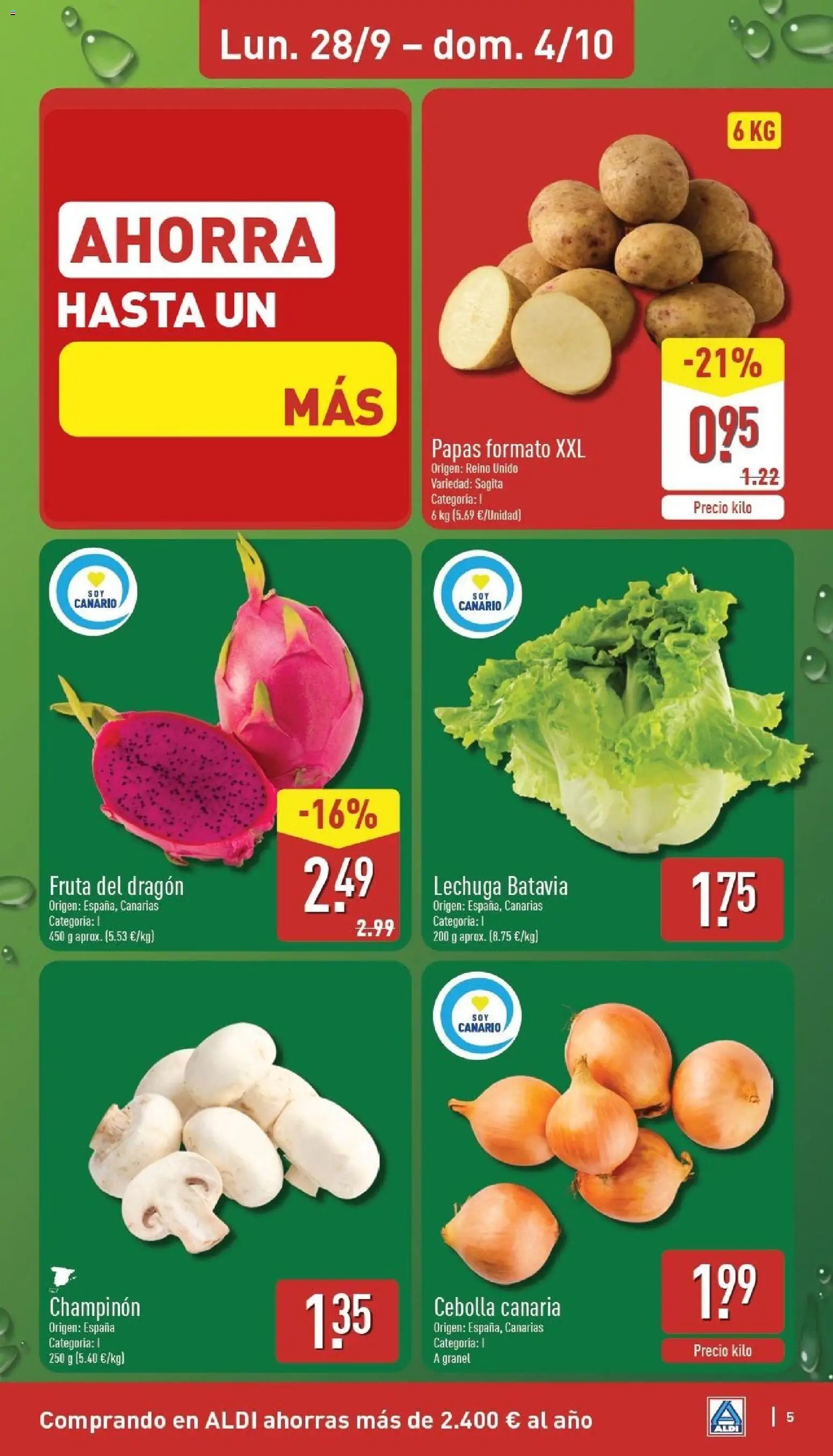 Aldi folleto Canarias