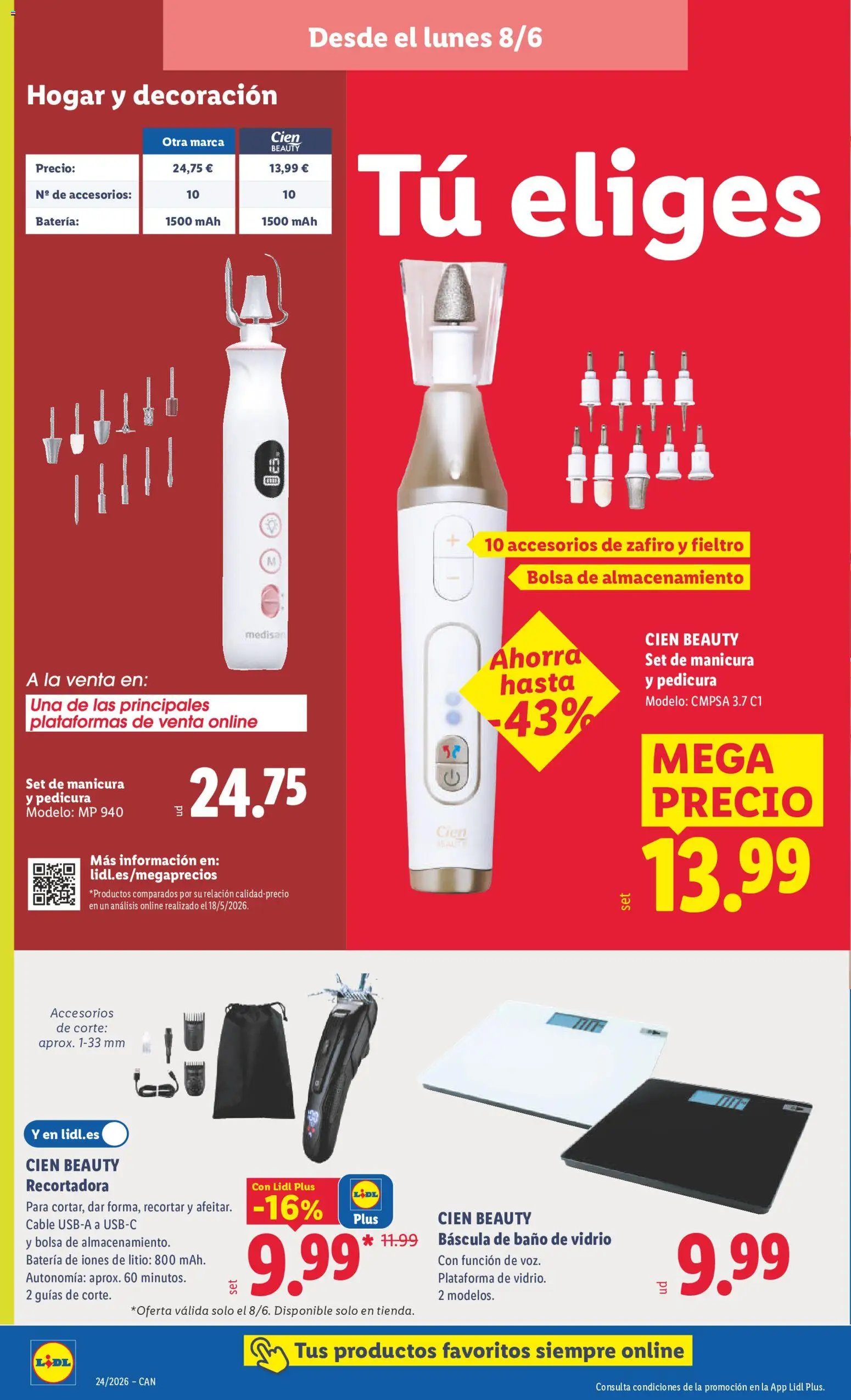 Lidl folleto de bazar Canarias