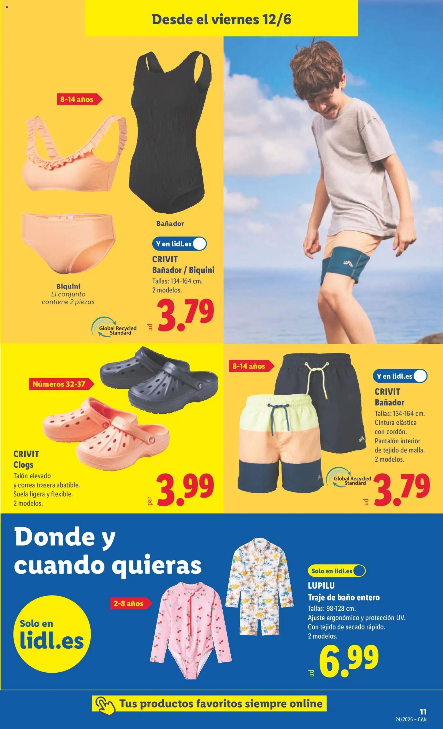 Lidl folleto de bazar Canarias