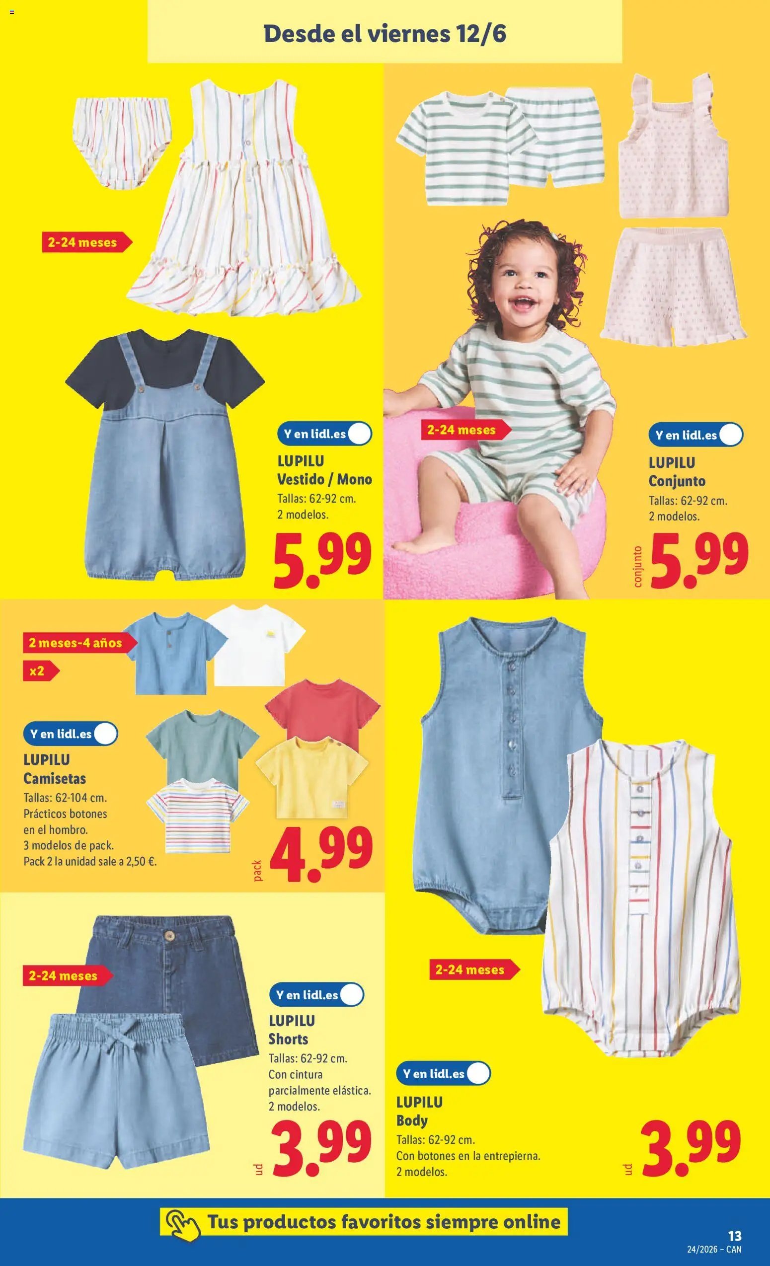 Lidl folleto de bazar Canarias