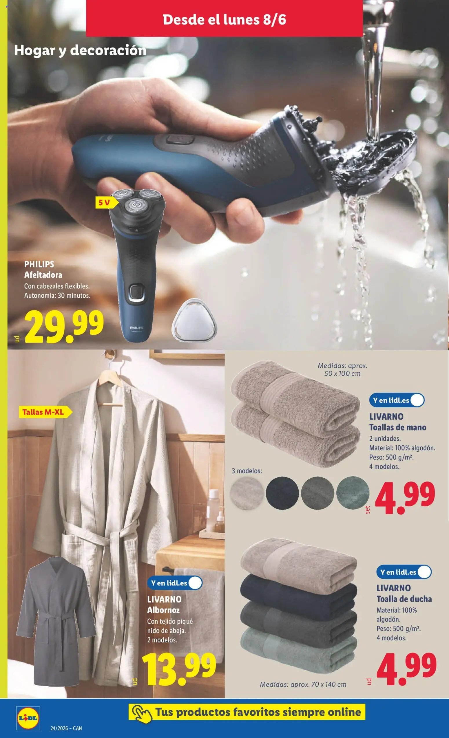Lidl folleto de bazar Canarias