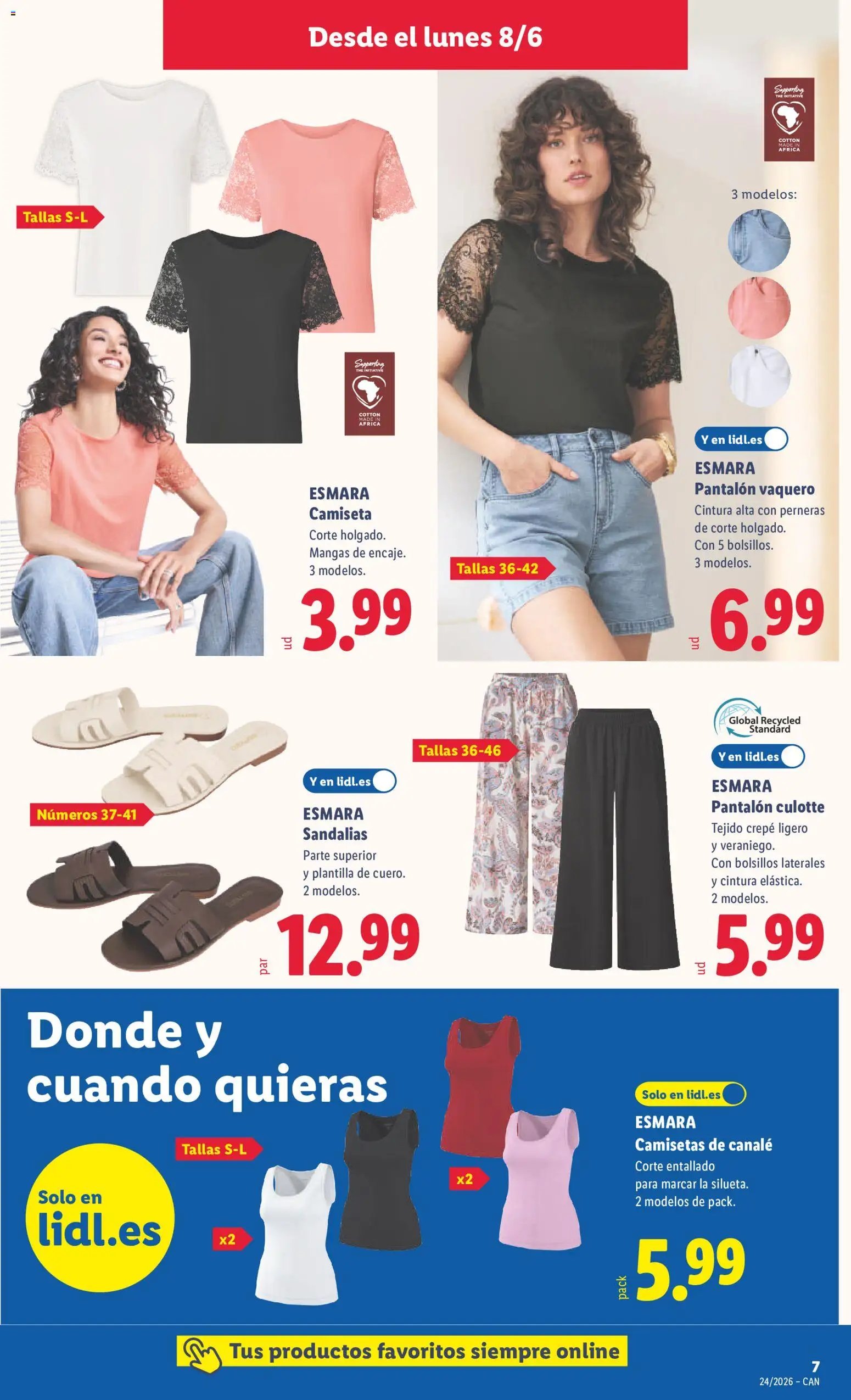 Lidl folleto de bazar Canarias