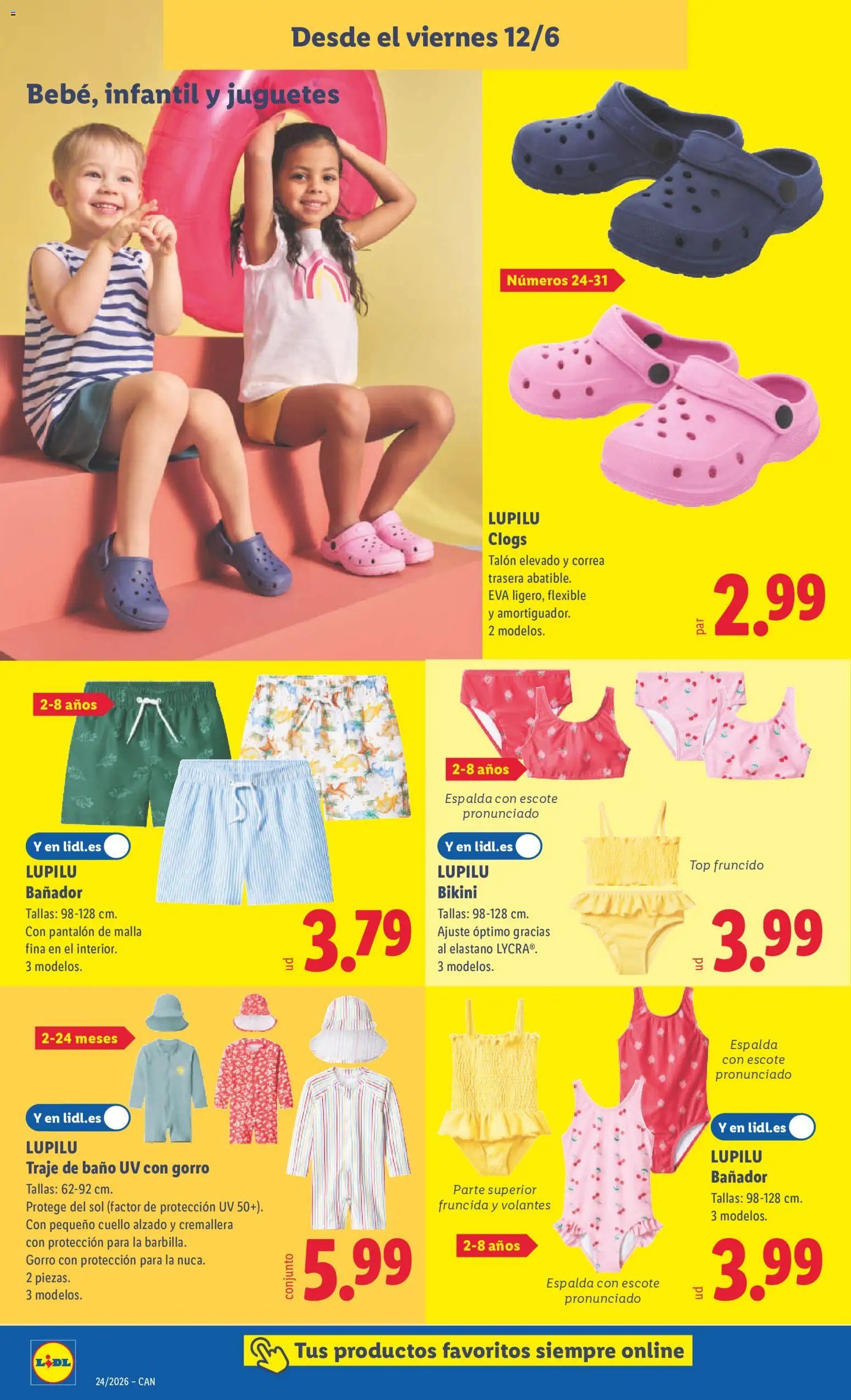 Lidl folleto de bazar Canarias