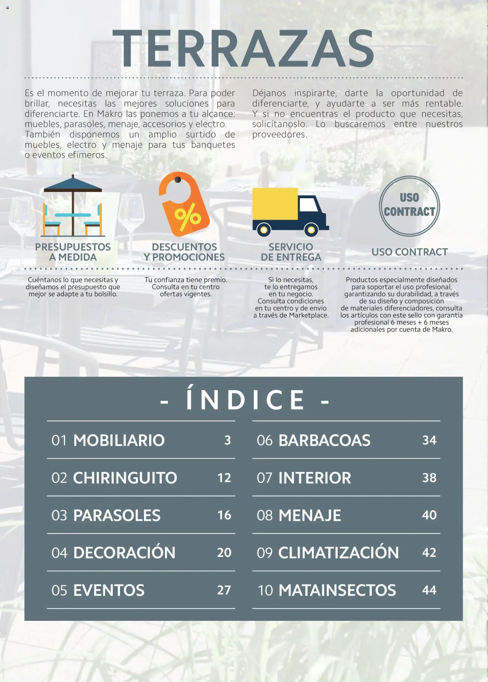 Makro - Especial Terrazas Canarias