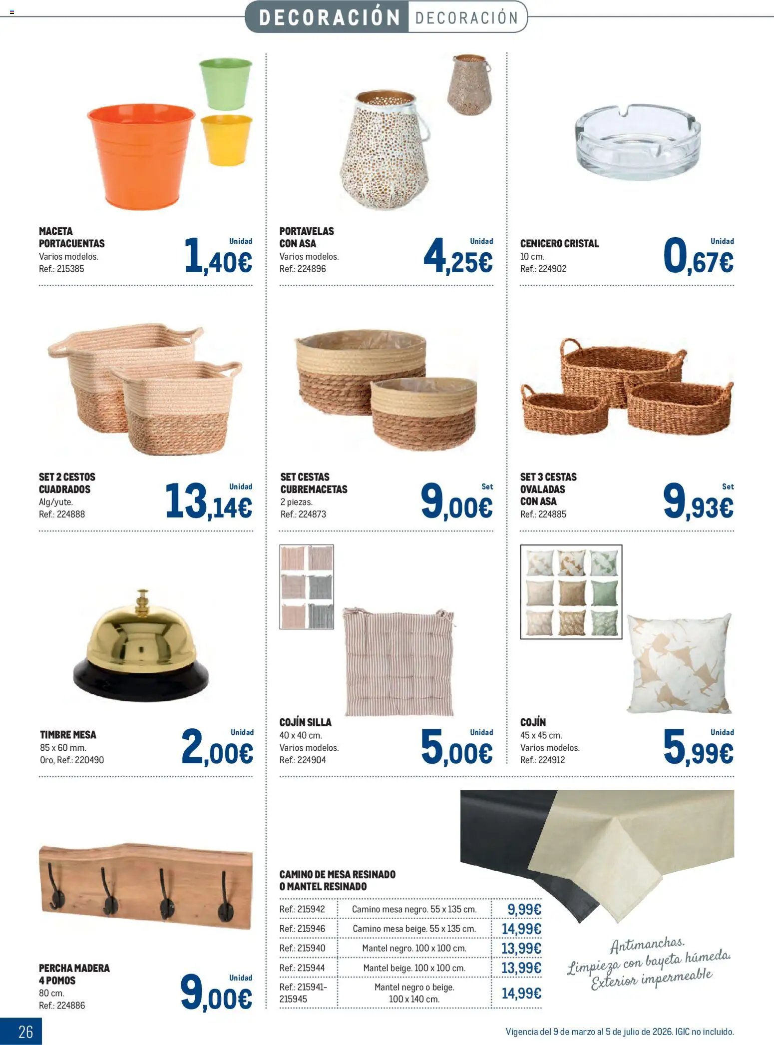 Makro - Especial Terrazas Canarias