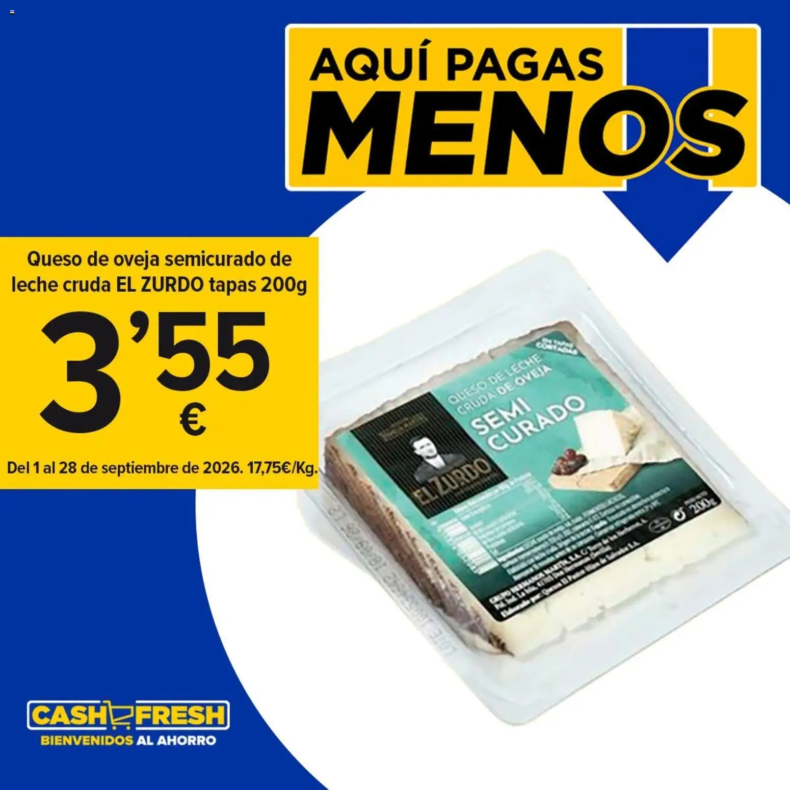 Cash Fresh  Tradición, calidad y un sabor único que conquista desde el primer bocado