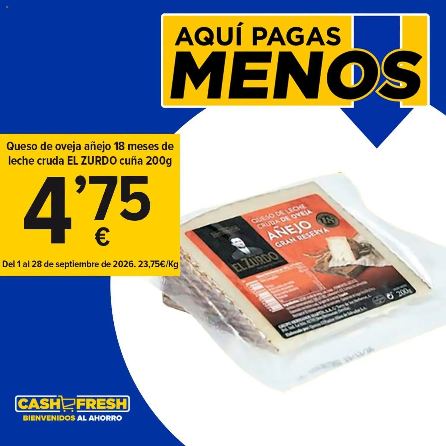 Cash Fresh  Tradición, calidad y un sabor único que conquista desde el primer bocado