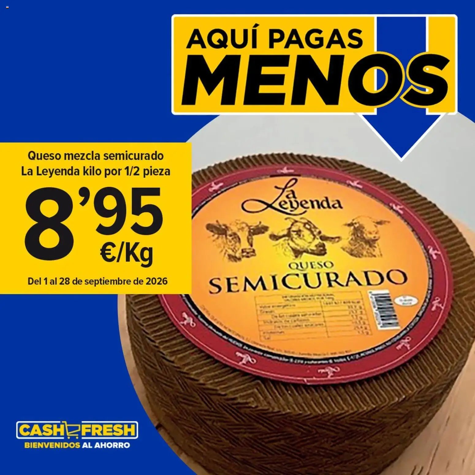 Cash Fresh  Tradición, calidad y un sabor único que conquista desde el primer bocado