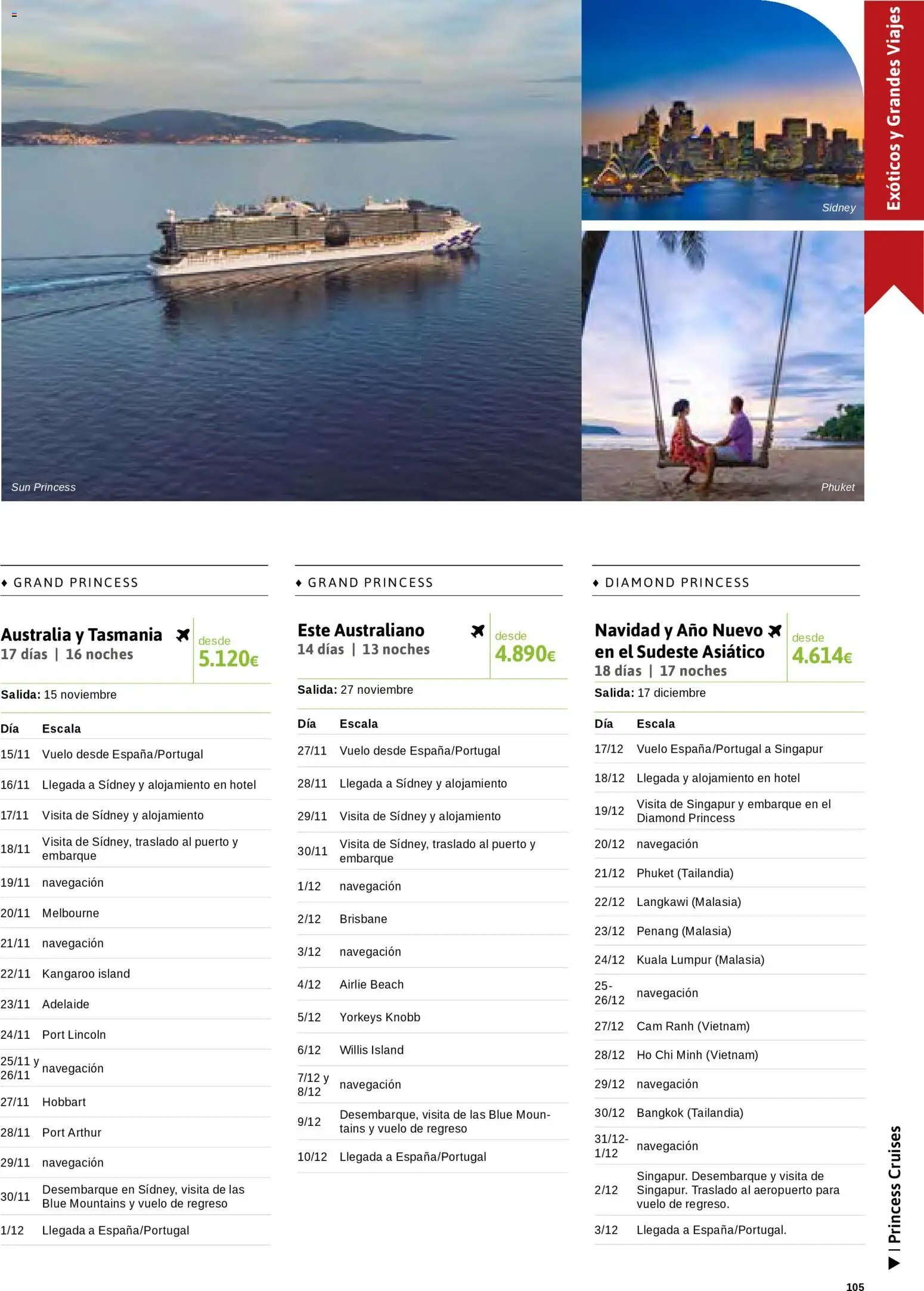 Viajes El Corte Inglés Cruceros marítimos