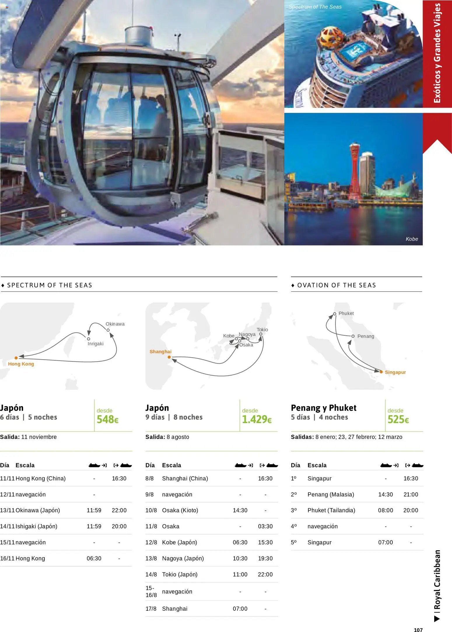 Viajes El Corte Inglés Cruceros marítimos