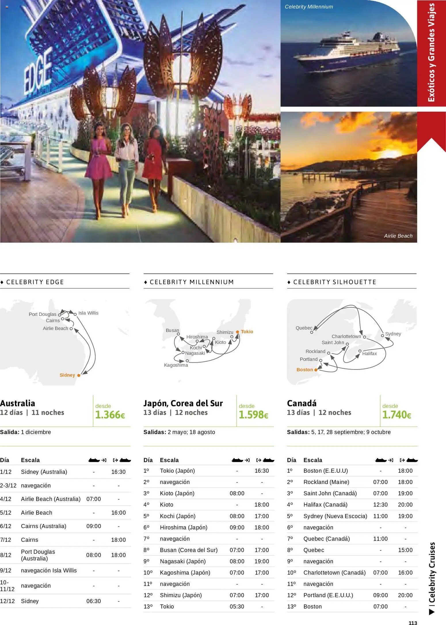 Viajes El Corte Inglés Cruceros marítimos