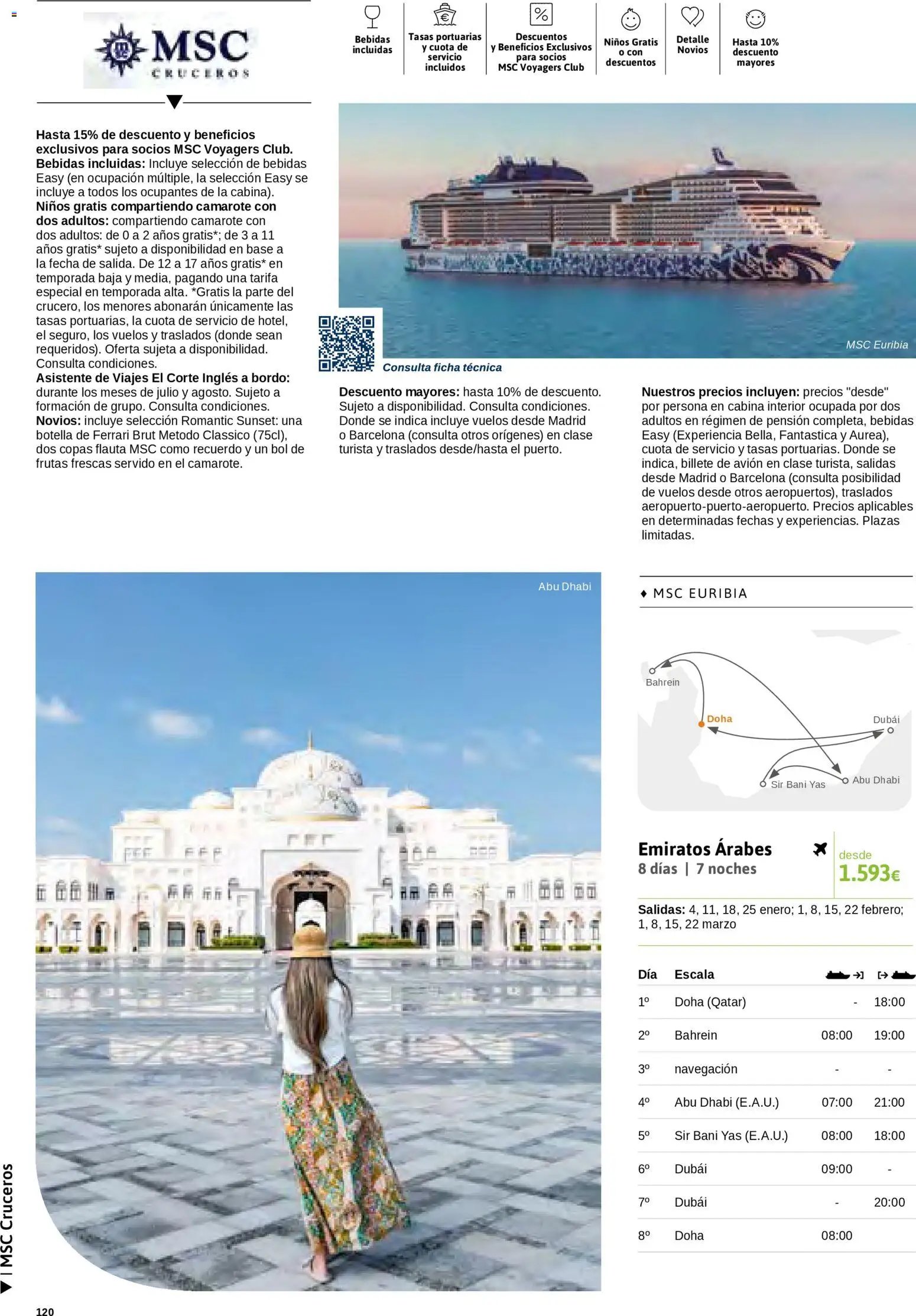 Viajes El Corte Inglés Cruceros marítimos