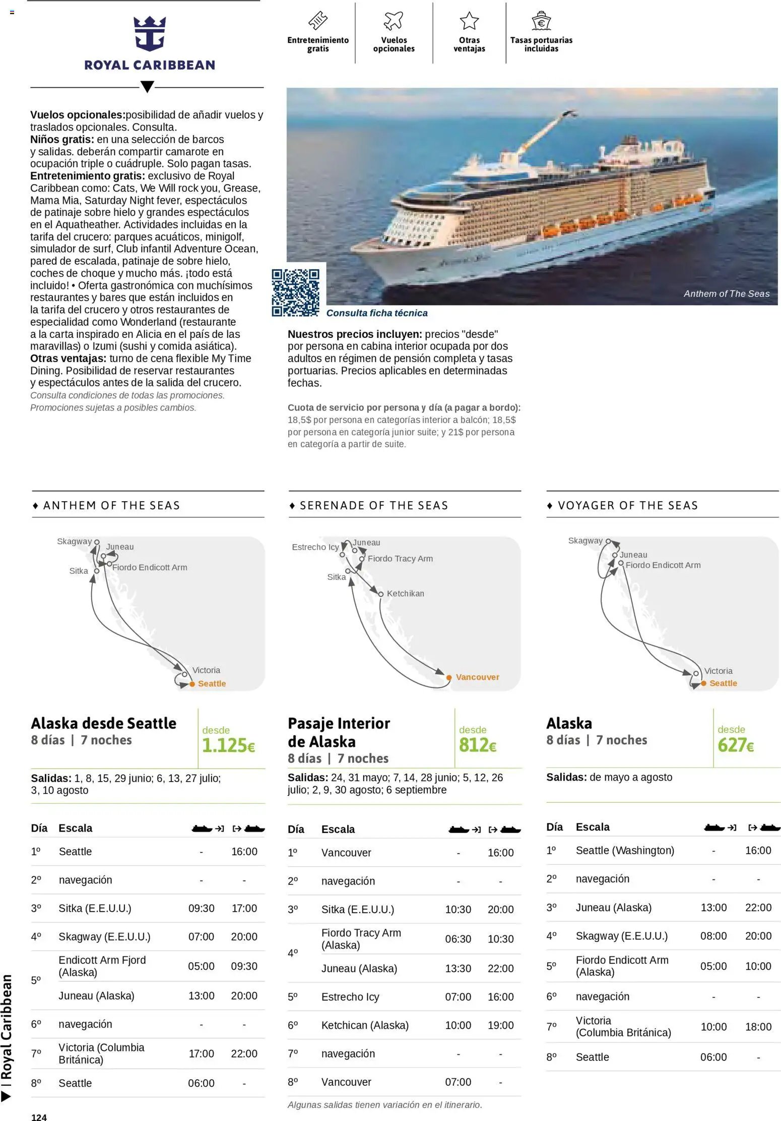 Viajes El Corte Inglés Cruceros marítimos