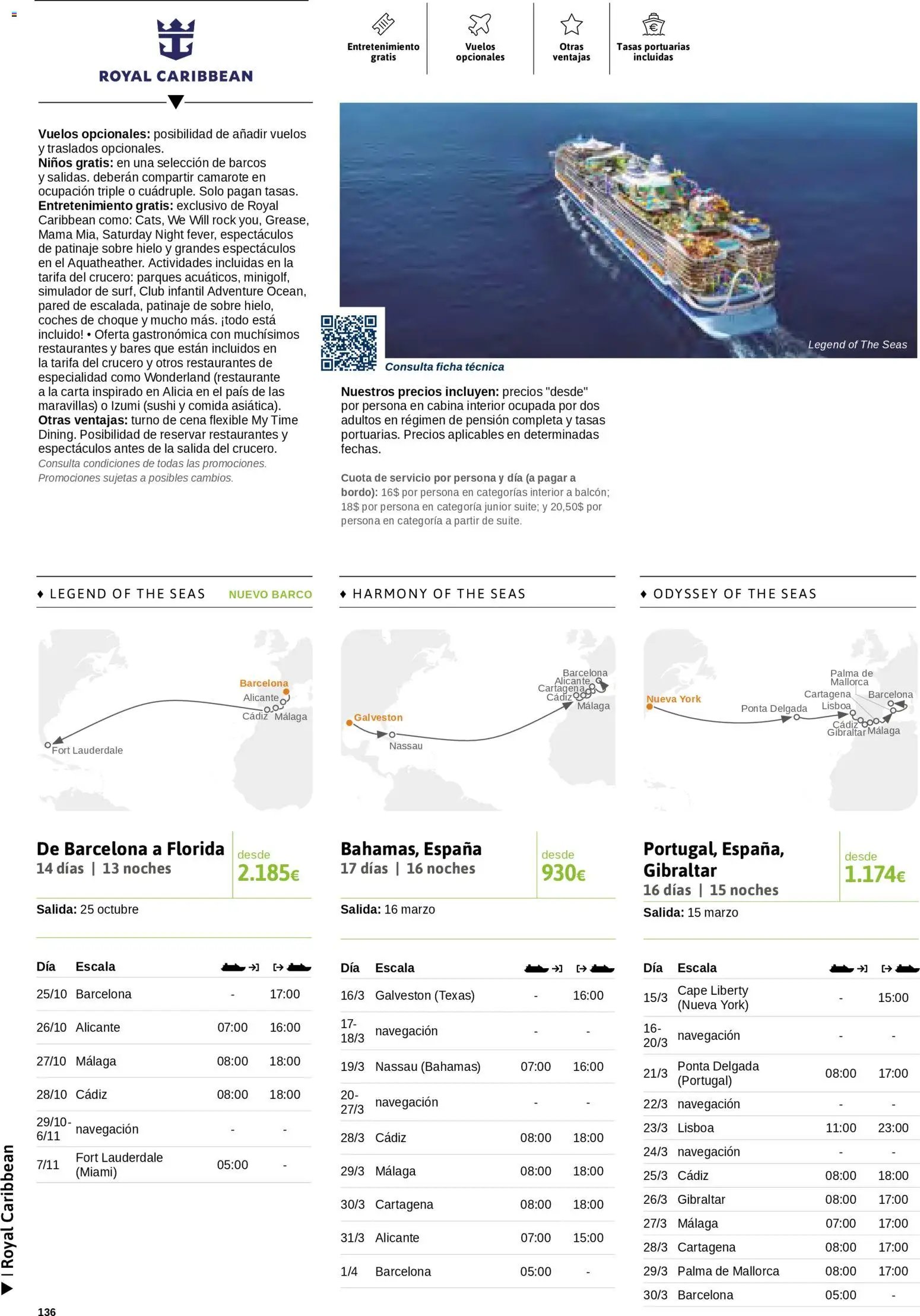 Viajes El Corte Inglés Cruceros marítimos