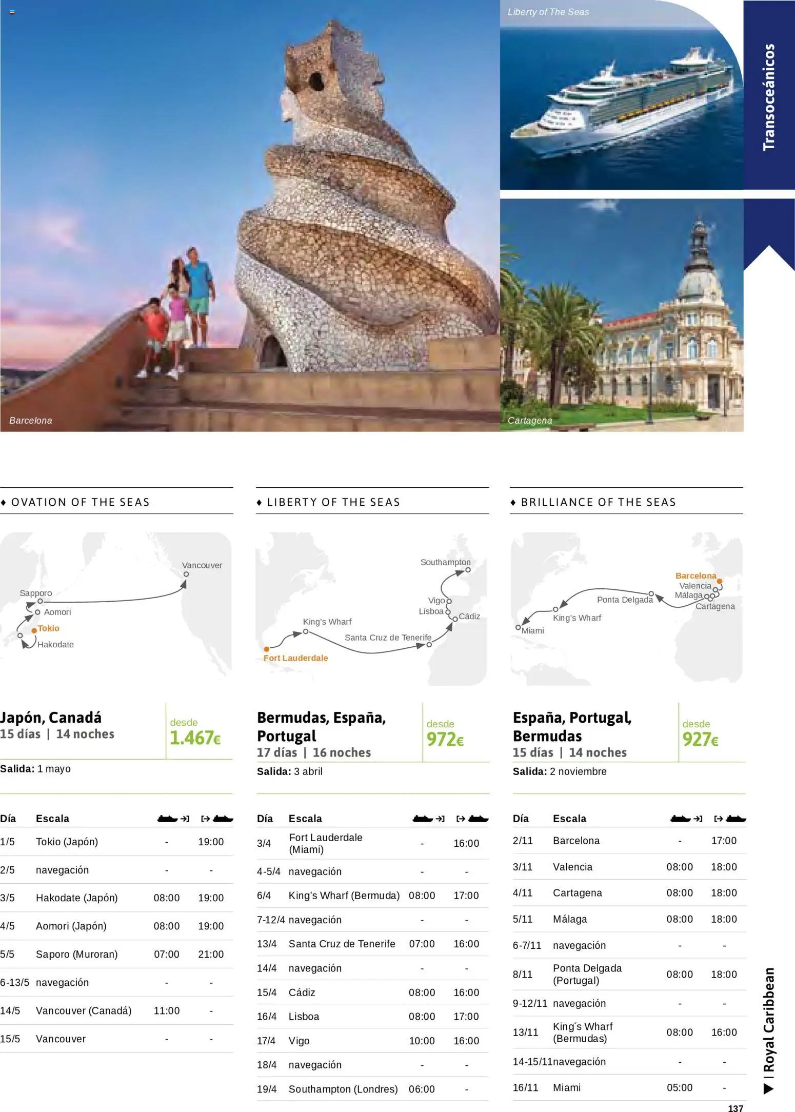 Viajes El Corte Inglés Cruceros marítimos