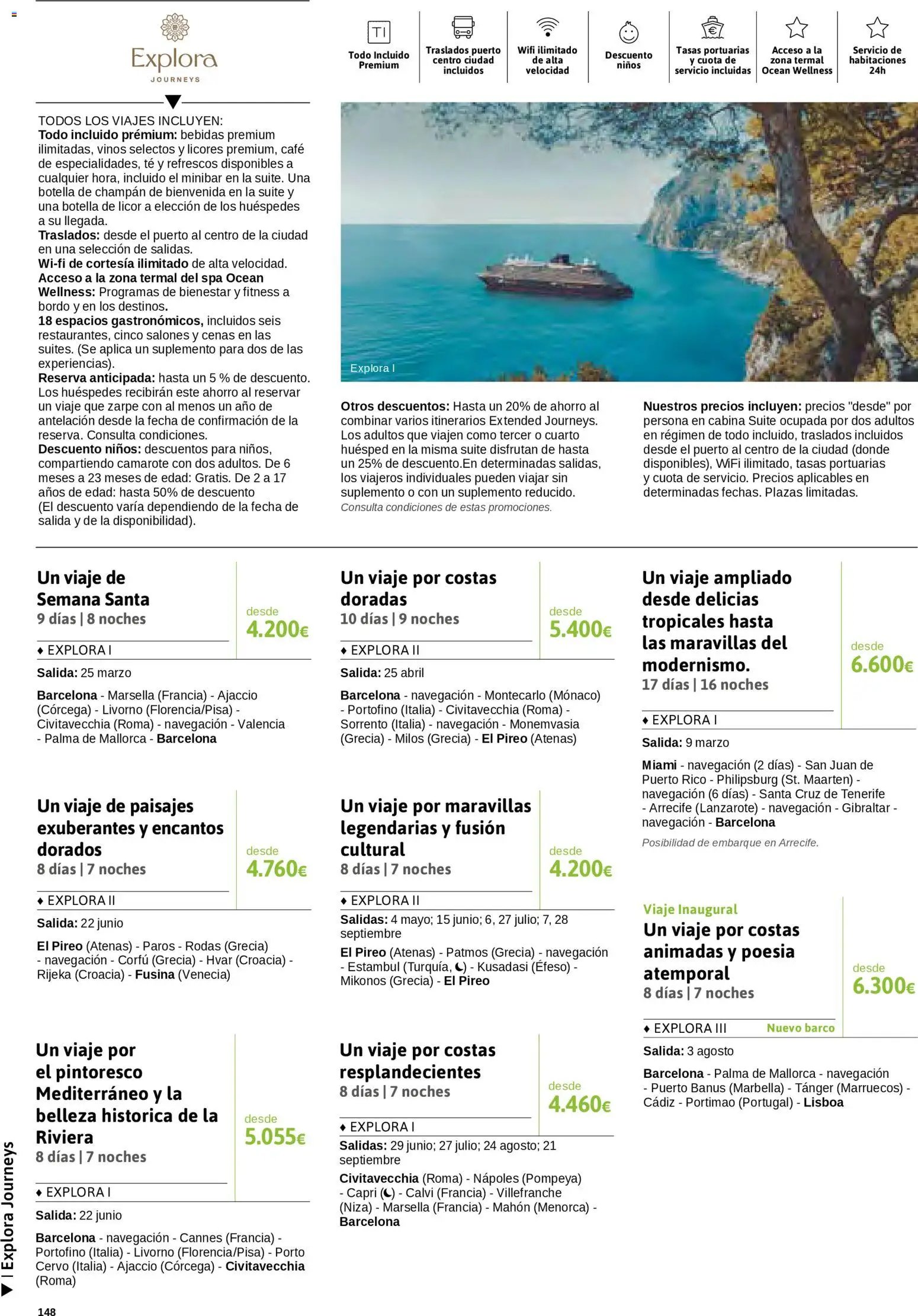 Viajes El Corte Inglés Cruceros marítimos