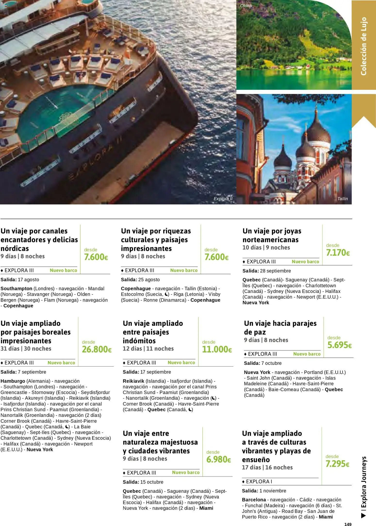 Viajes El Corte Inglés Cruceros marítimos