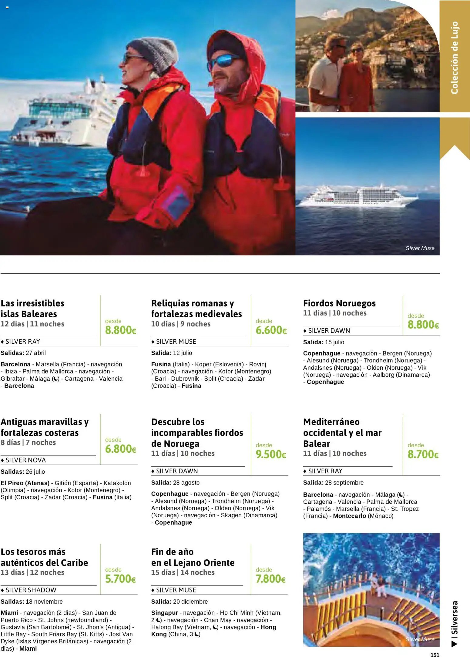 Viajes El Corte Inglés Cruceros marítimos