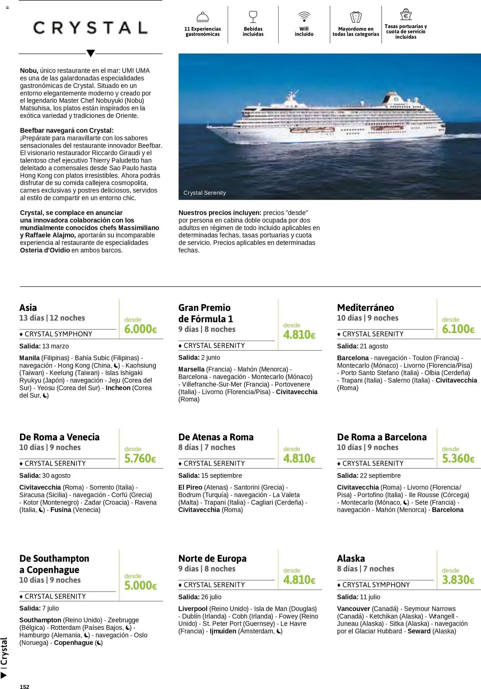 Viajes El Corte Inglés Cruceros marítimos