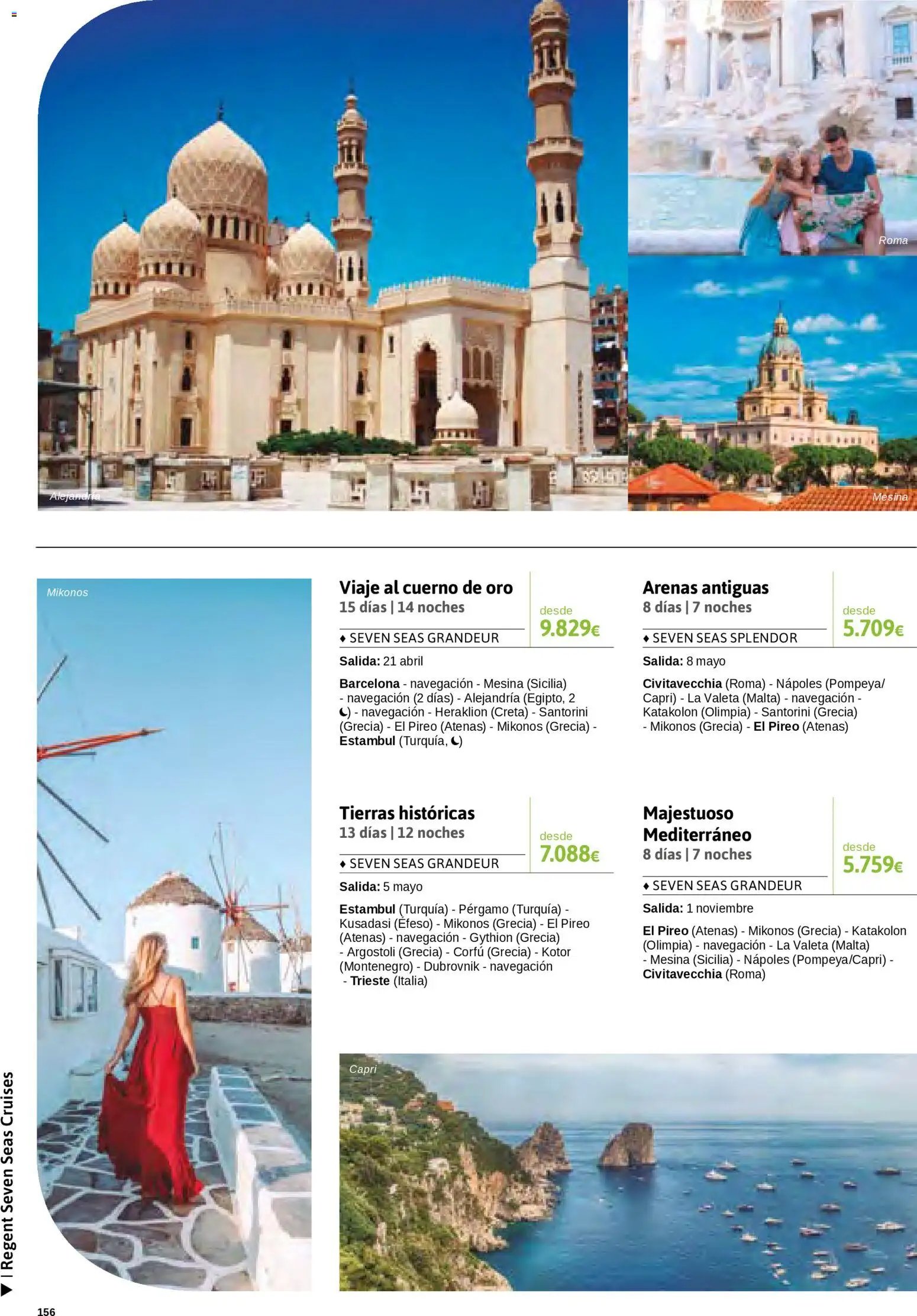 Viajes El Corte Inglés Cruceros marítimos