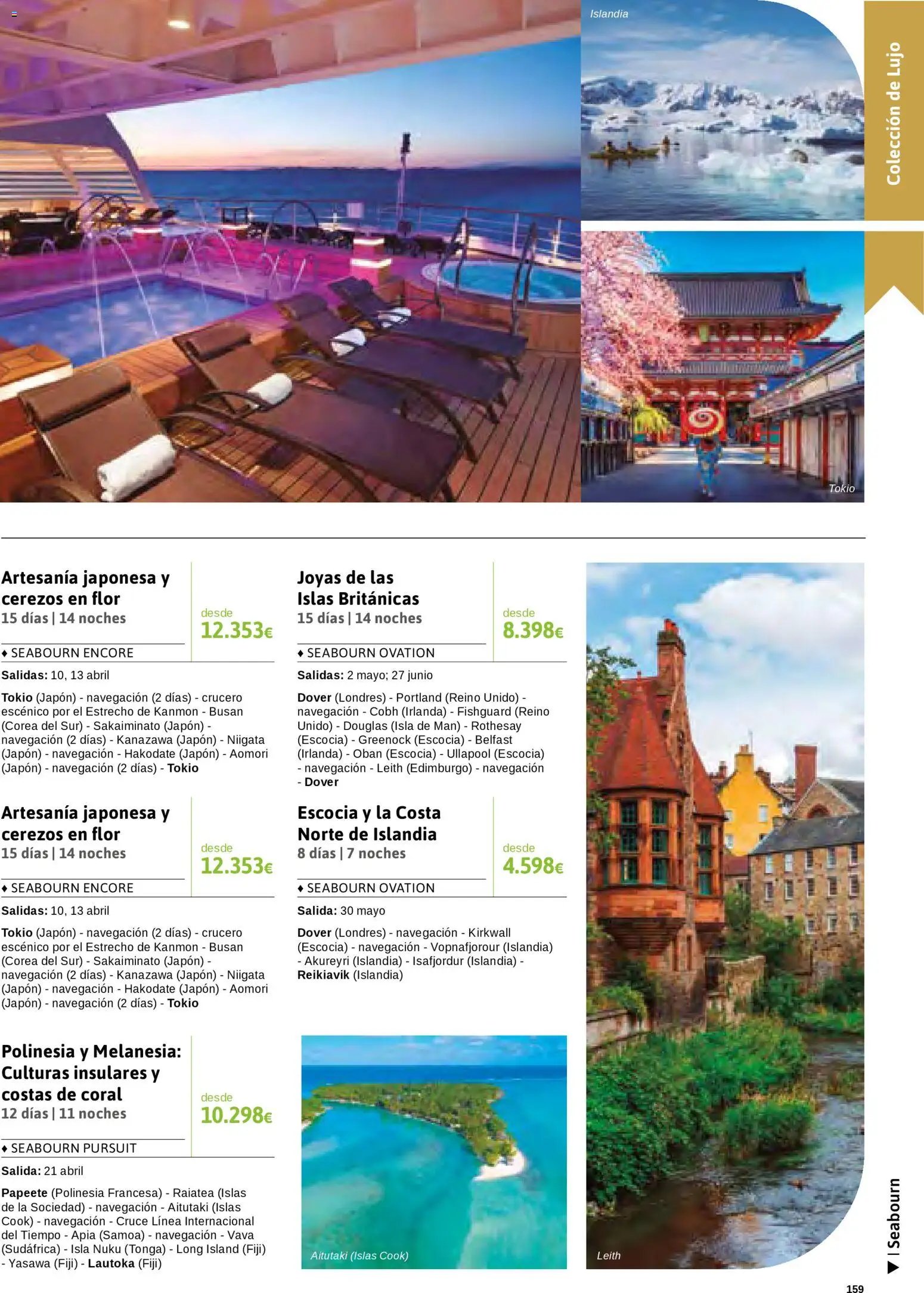 Viajes El Corte Inglés Cruceros marítimos