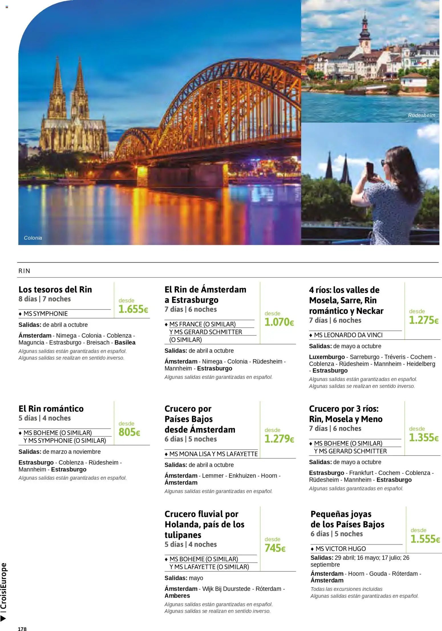 Viajes El Corte Inglés Cruceros marítimos