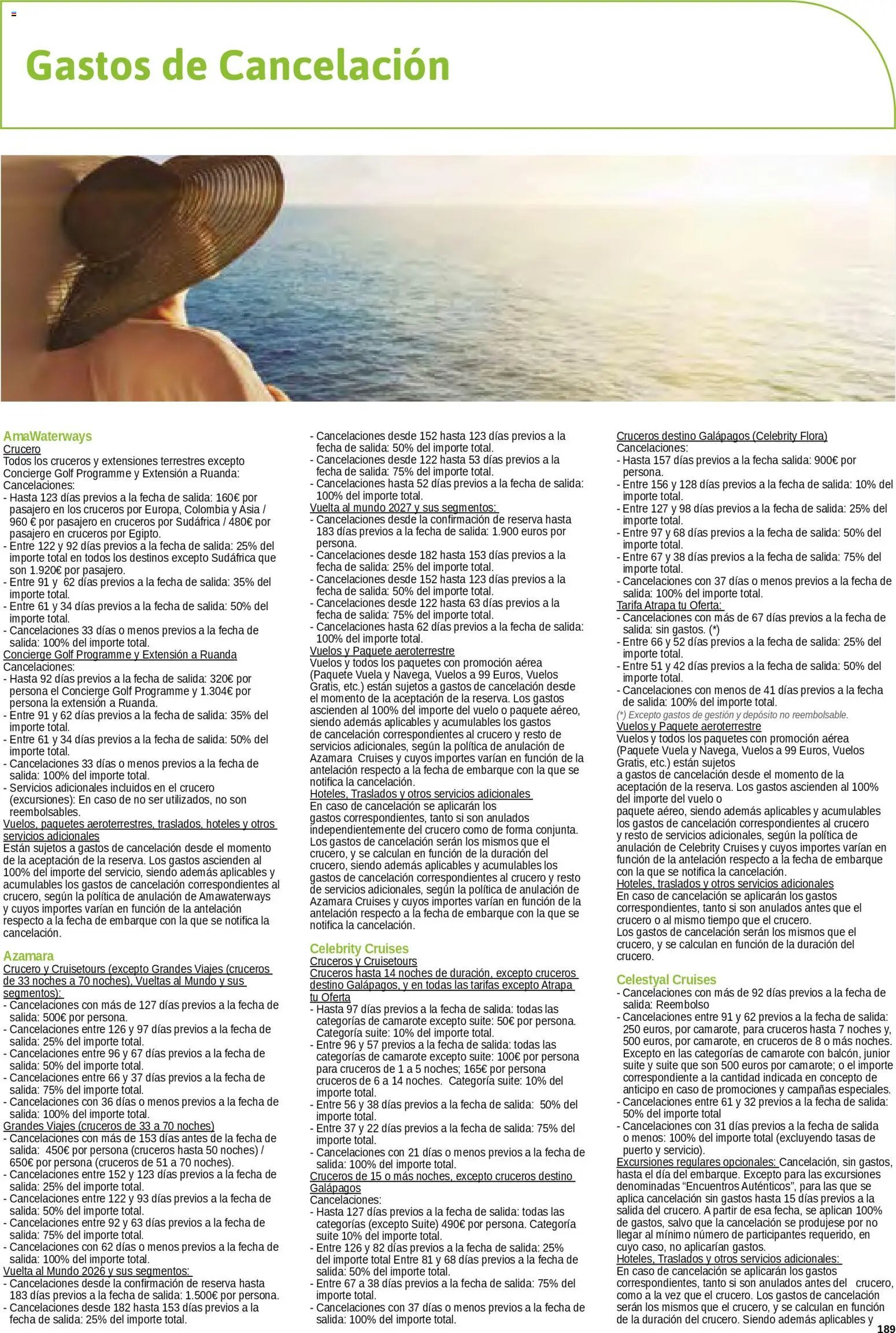 Viajes El Corte Inglés Cruceros marítimos