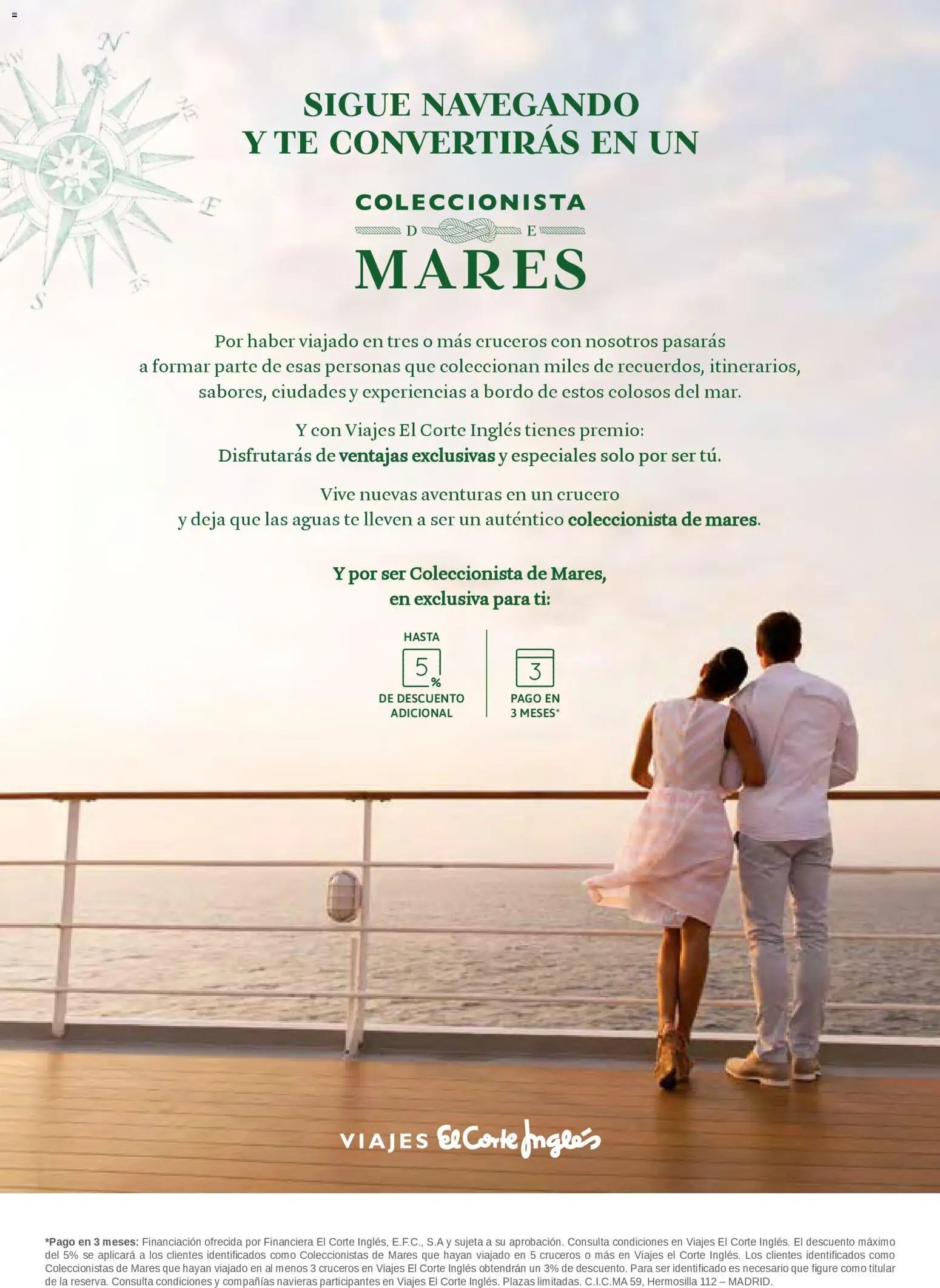 Viajes El Corte Inglés Cruceros marítimos