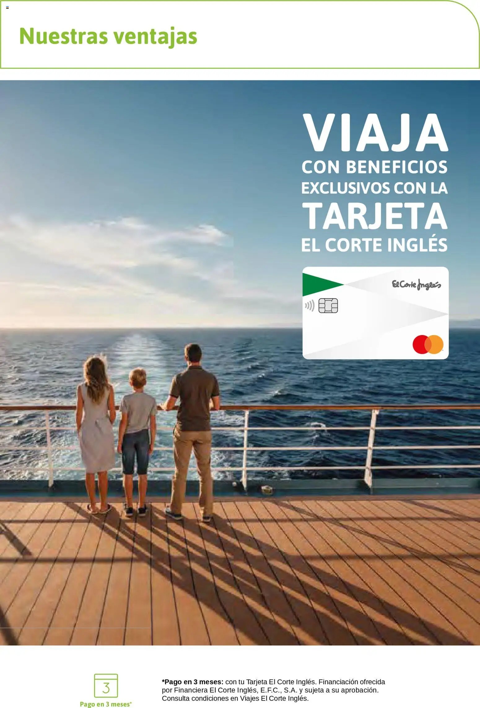 Viajes El Corte Inglés Cruceros marítimos