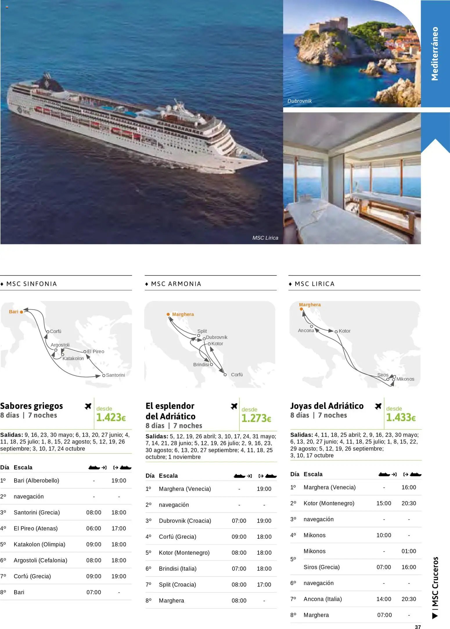 Viajes El Corte Inglés Cruceros marítimos