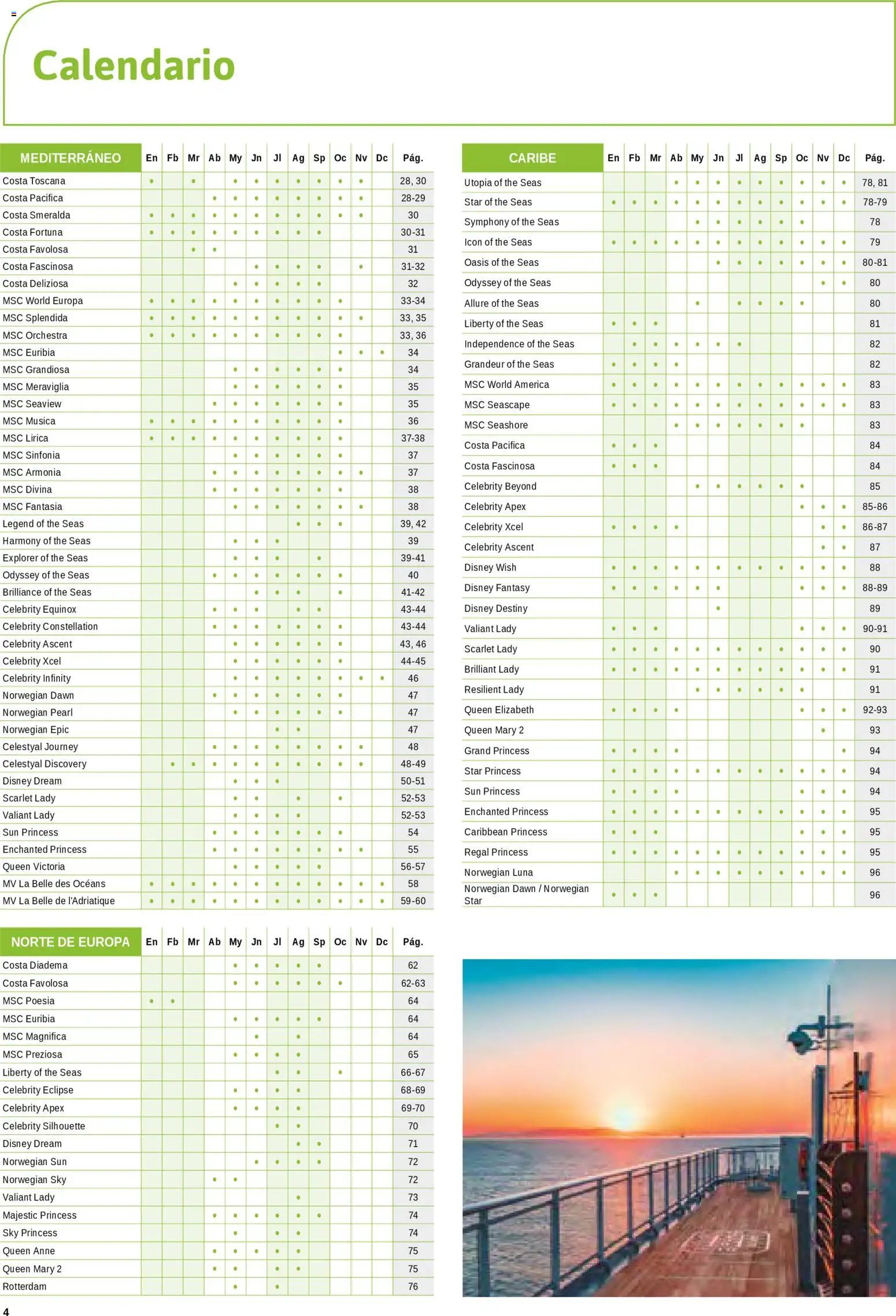 Viajes El Corte Inglés Cruceros marítimos