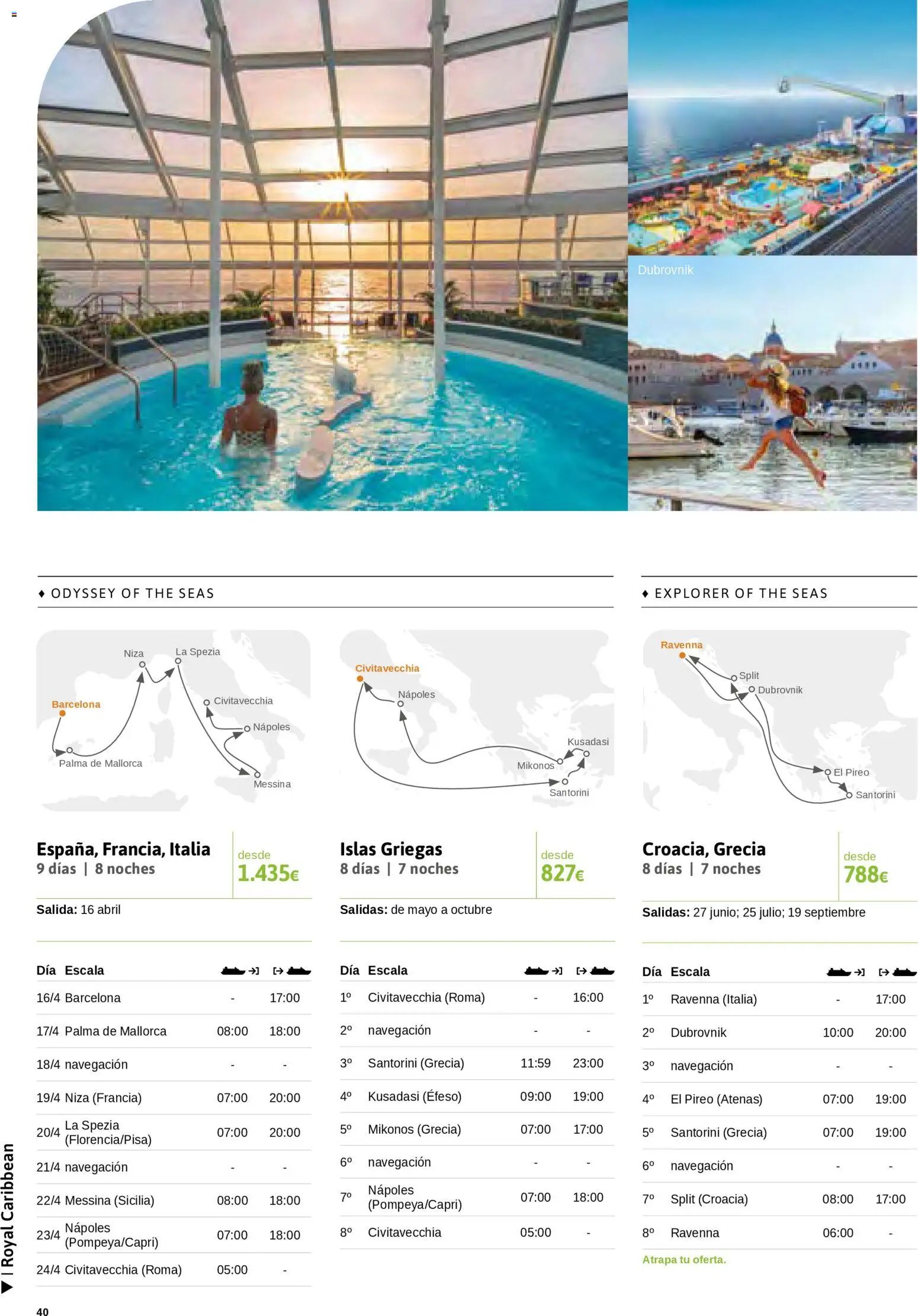 Viajes El Corte Inglés Cruceros marítimos