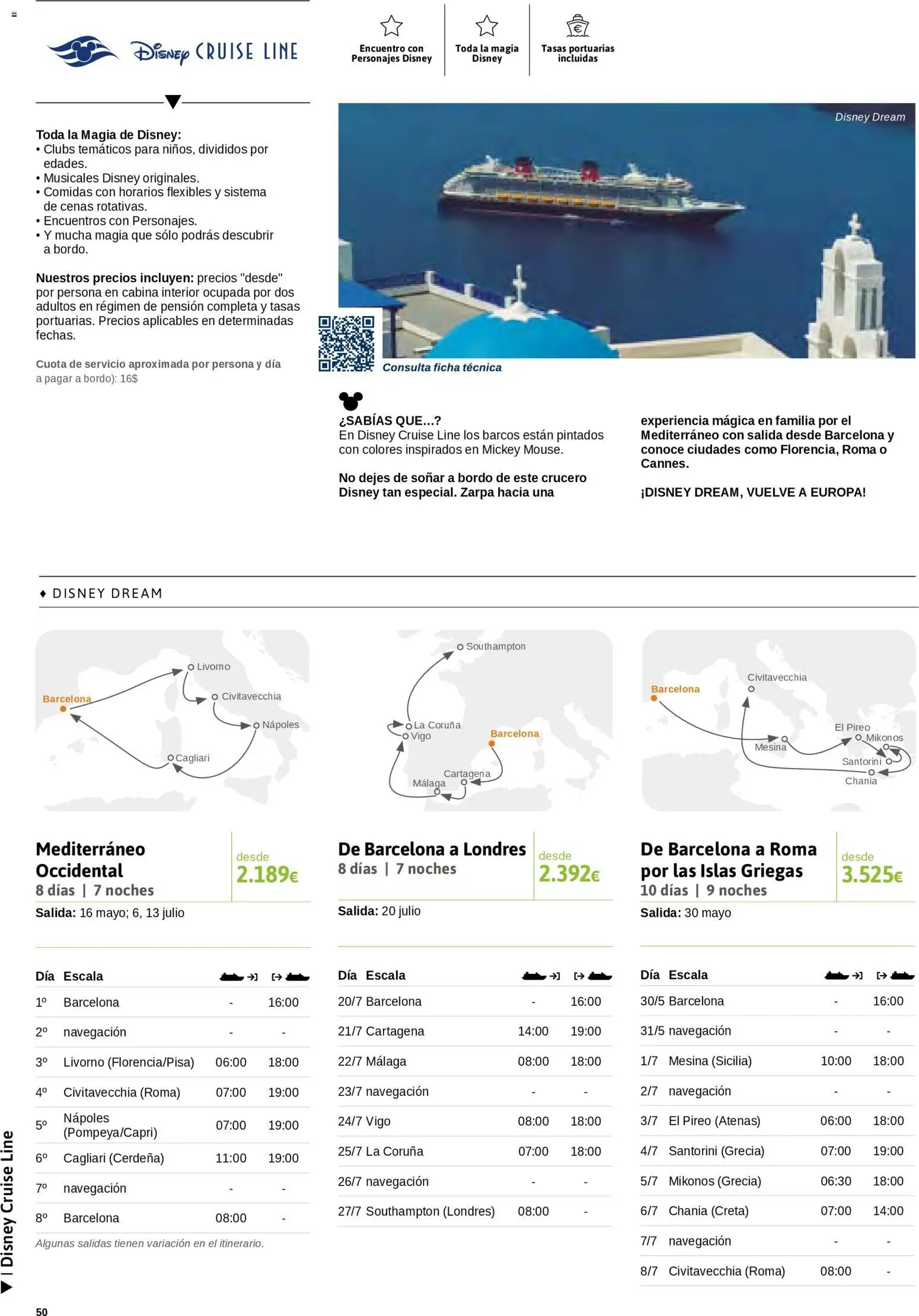 Viajes El Corte Inglés Cruceros marítimos