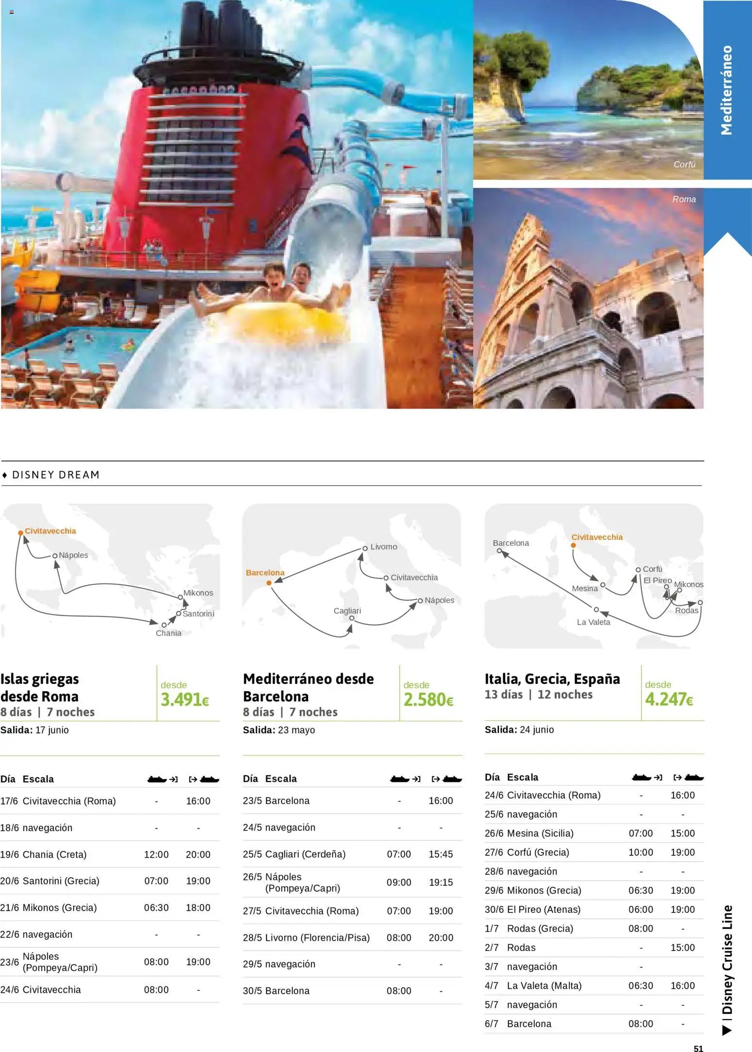 Viajes El Corte Inglés Cruceros marítimos