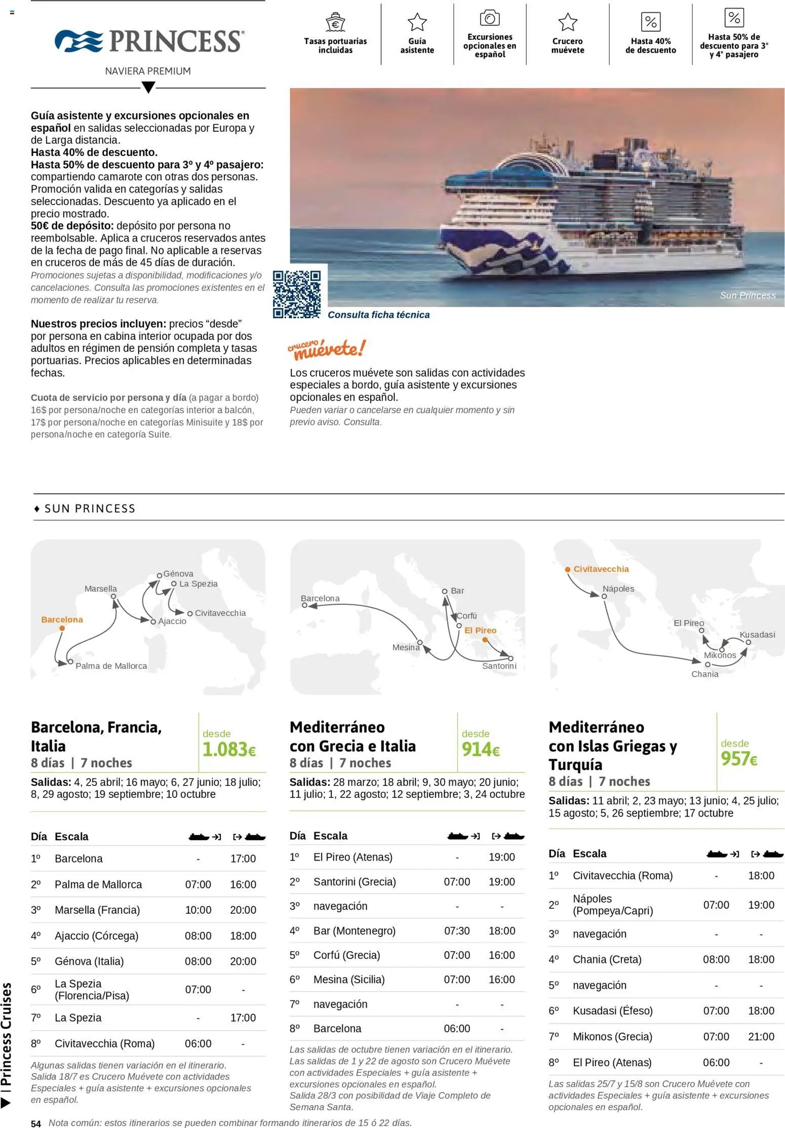 Viajes El Corte Inglés Cruceros marítimos