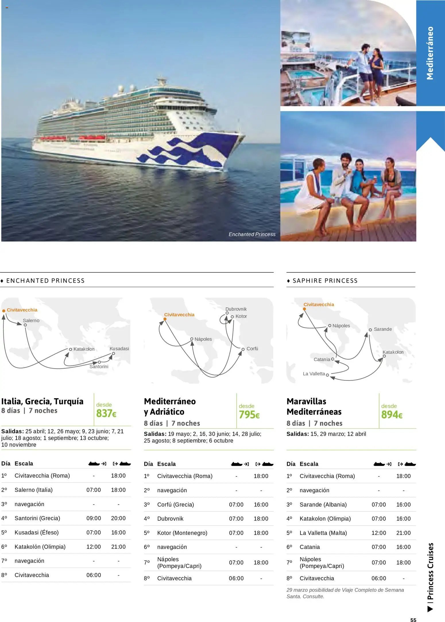 Viajes El Corte Inglés Cruceros marítimos